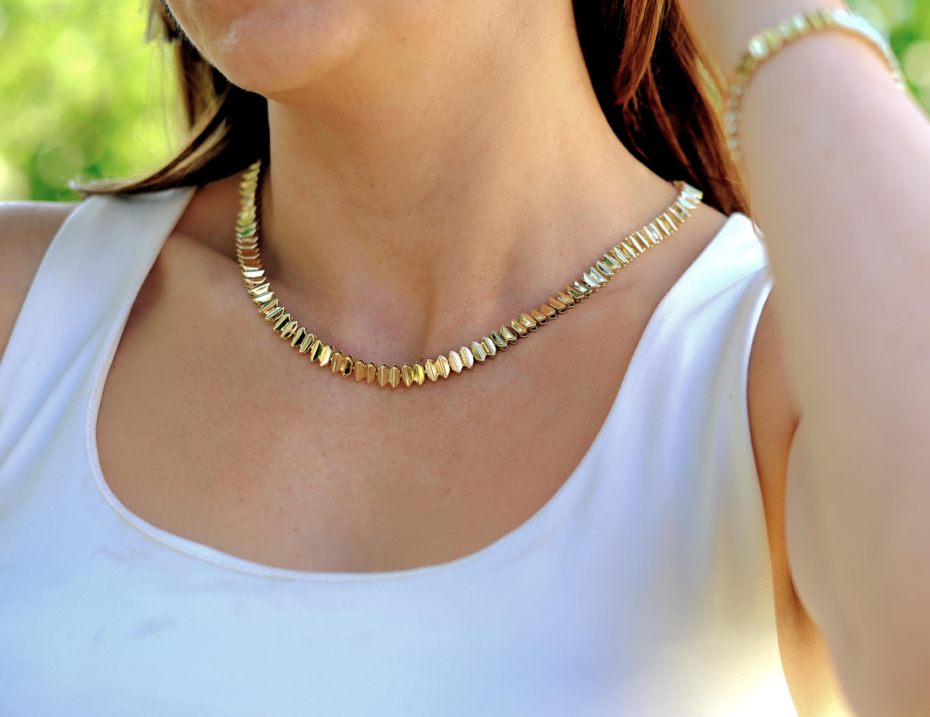 LUİZ SIRALI KOLYE BİLEKLİK 14K SET