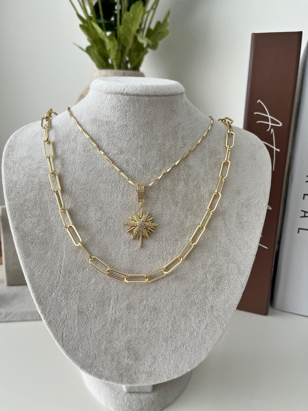 ÖZEL SERİ İÇ İÇE GEÇMELİ SİNGAPUR MODEL GOLD 14K ZİNCİR KOLYE