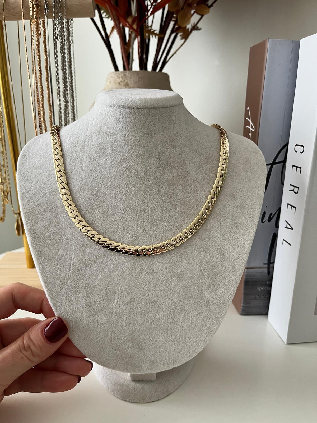 VİP SERİ KALIN İTALYAN GURMET MODEL GOLD ZİNCİR 50 CM