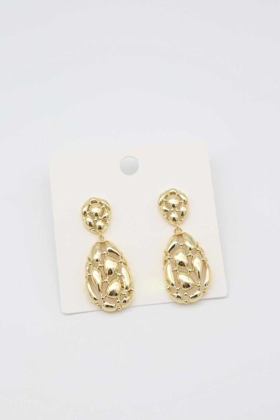 YAKAMOZ MODEL 14K GOLD ÇELİK KÜPE