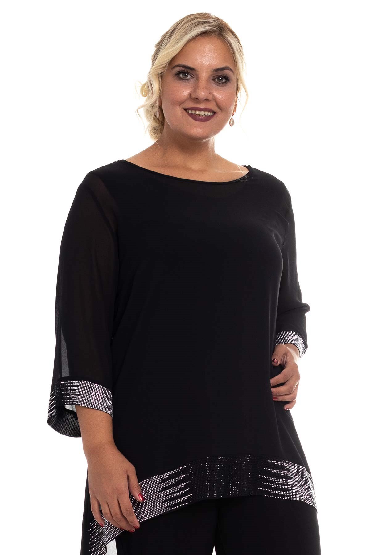 1901 BB Pelerinli Taş Baskılı Tulum