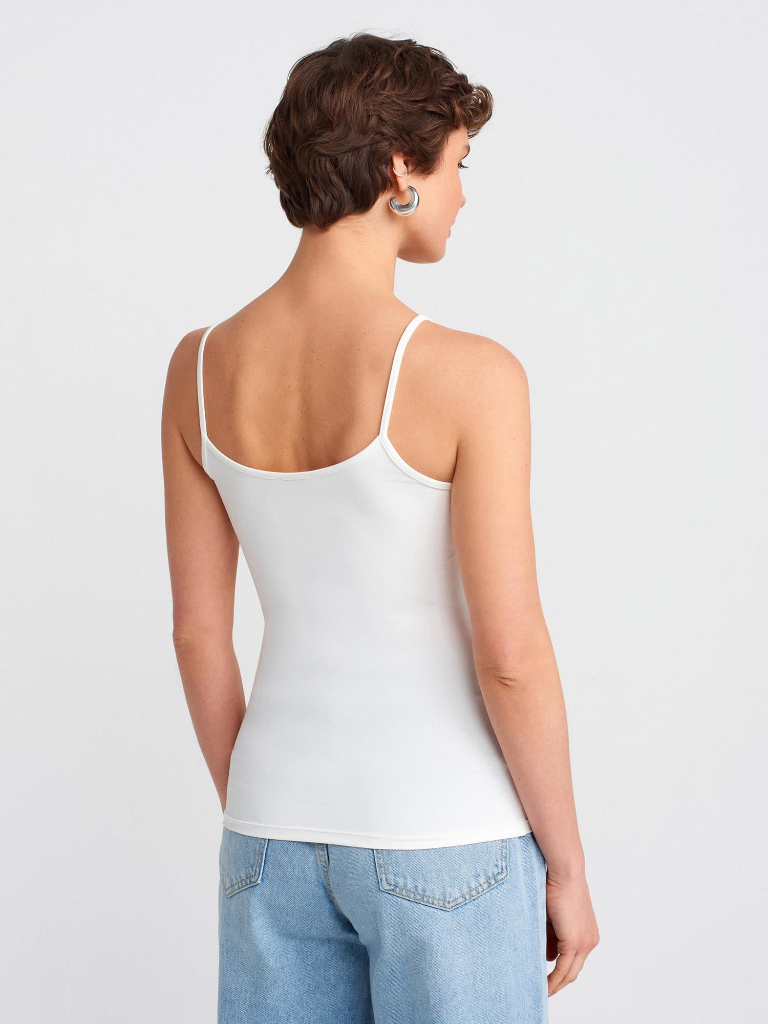 20901 İnce Askılı Poliamid Top Body