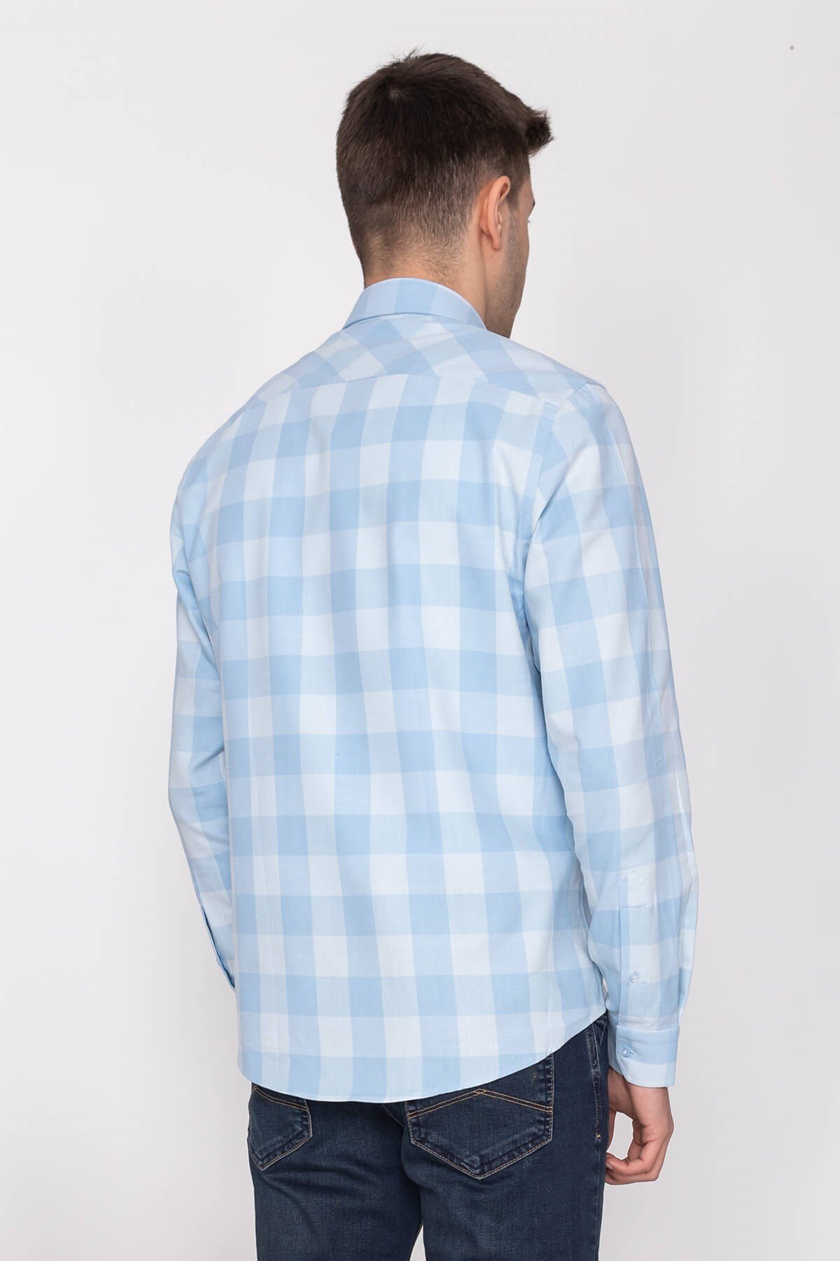 2114 SF KARELİ GÖMLEK