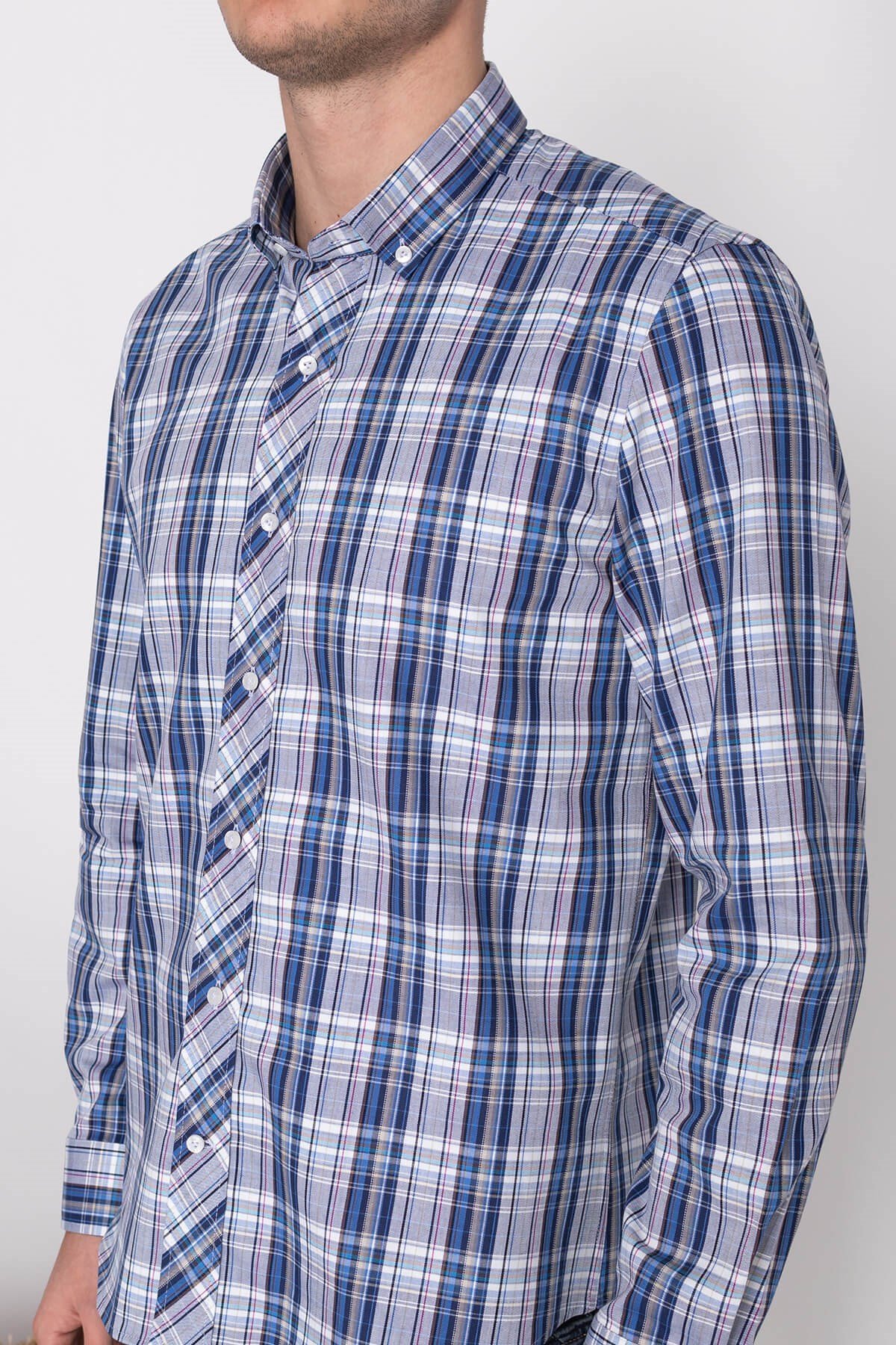 2372 SF VİP ERTEN KARIŞIK DESENLİ GÖMLEK