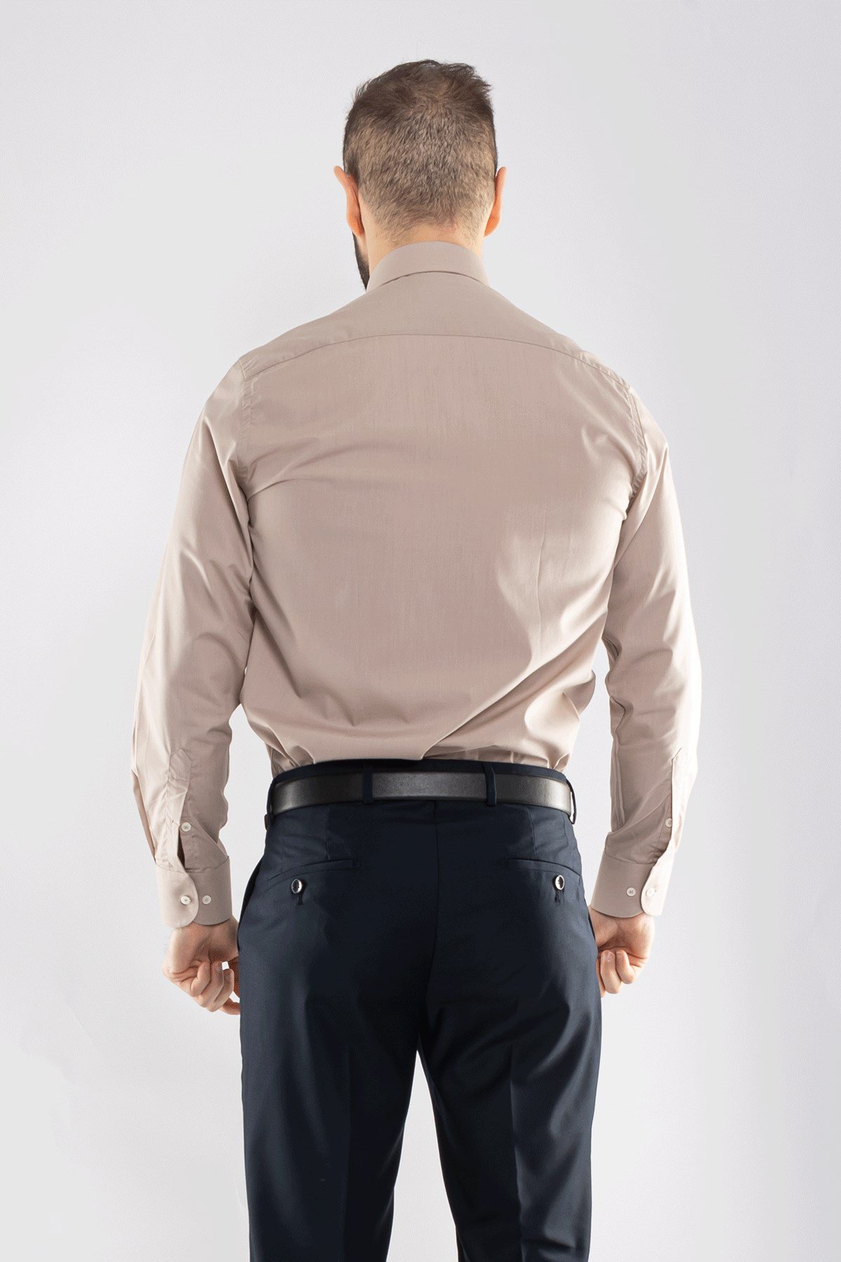 3000 VİP Oksford Klasik Uzun Kol Gömlek