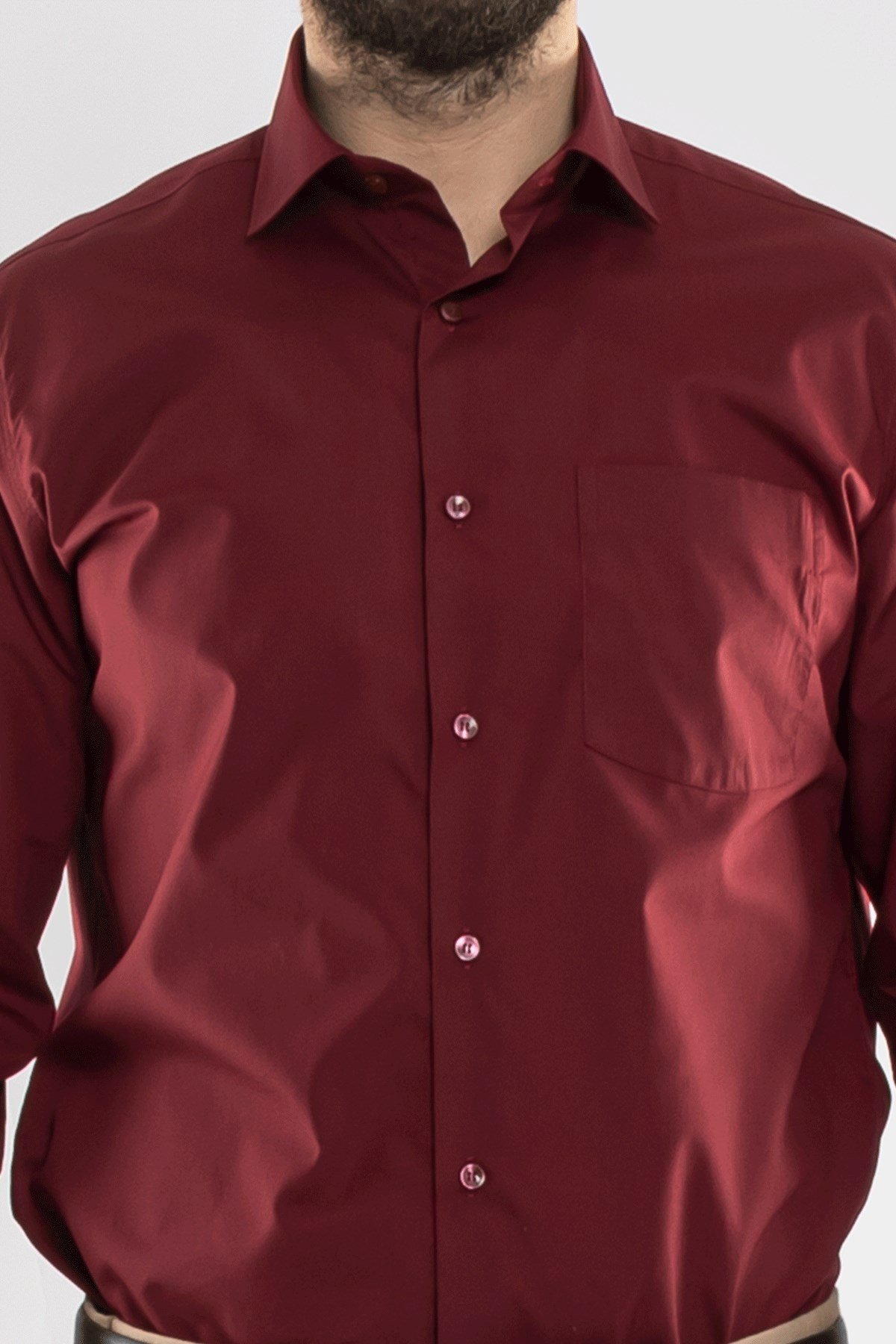 3000 VİP Oksford Klasik Uzun Kol Gömlek