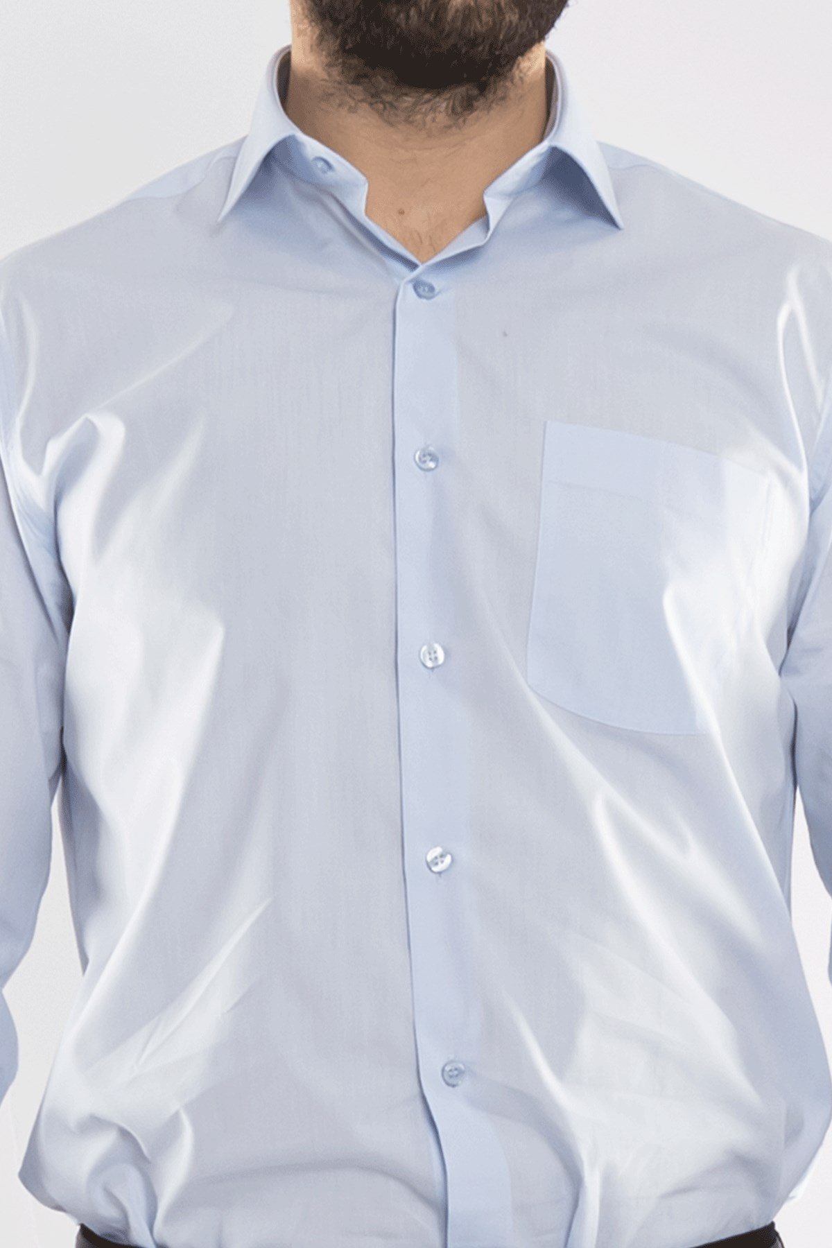 3000 VİP Oksford Klasik Uzun Kol Gömlek