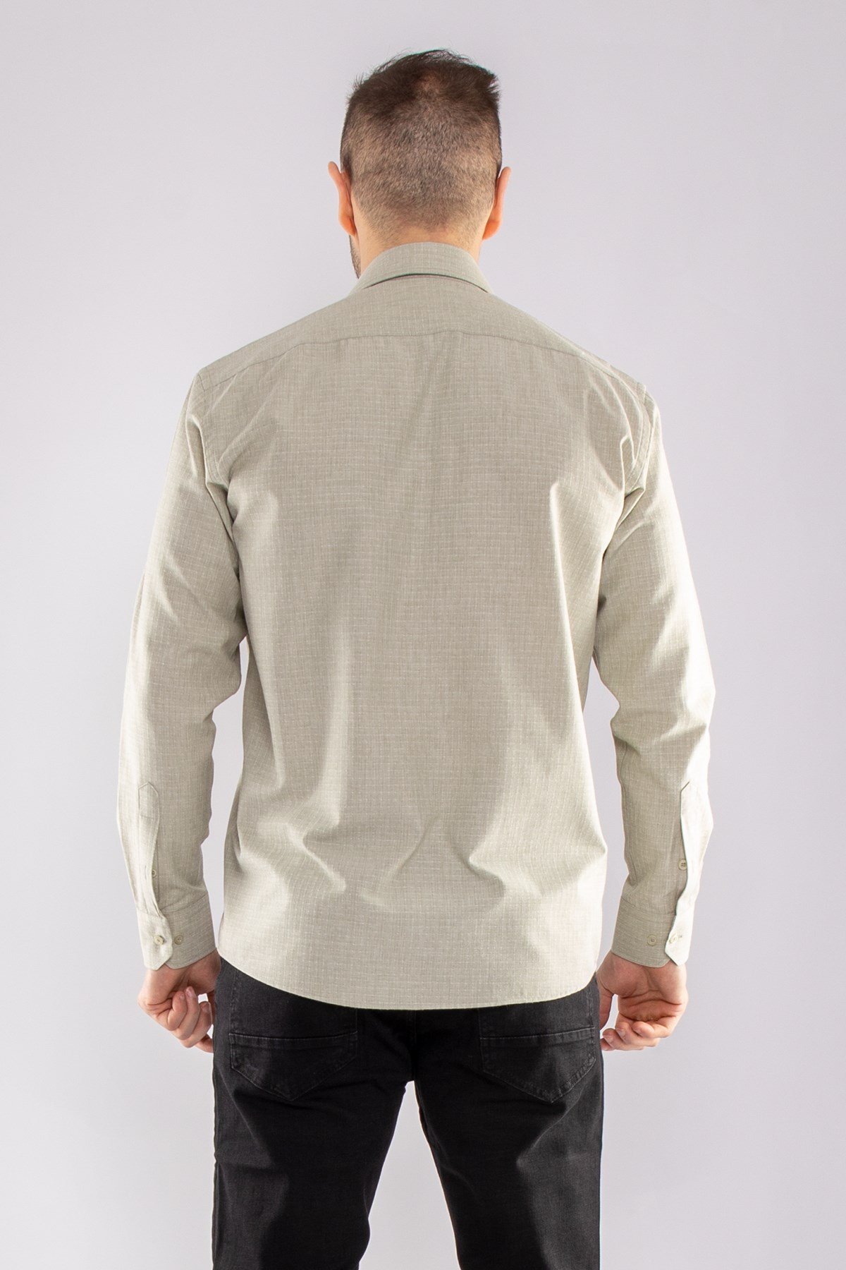 352 Soft Klasik Pamuklu UzunKol Erkek Gömlek