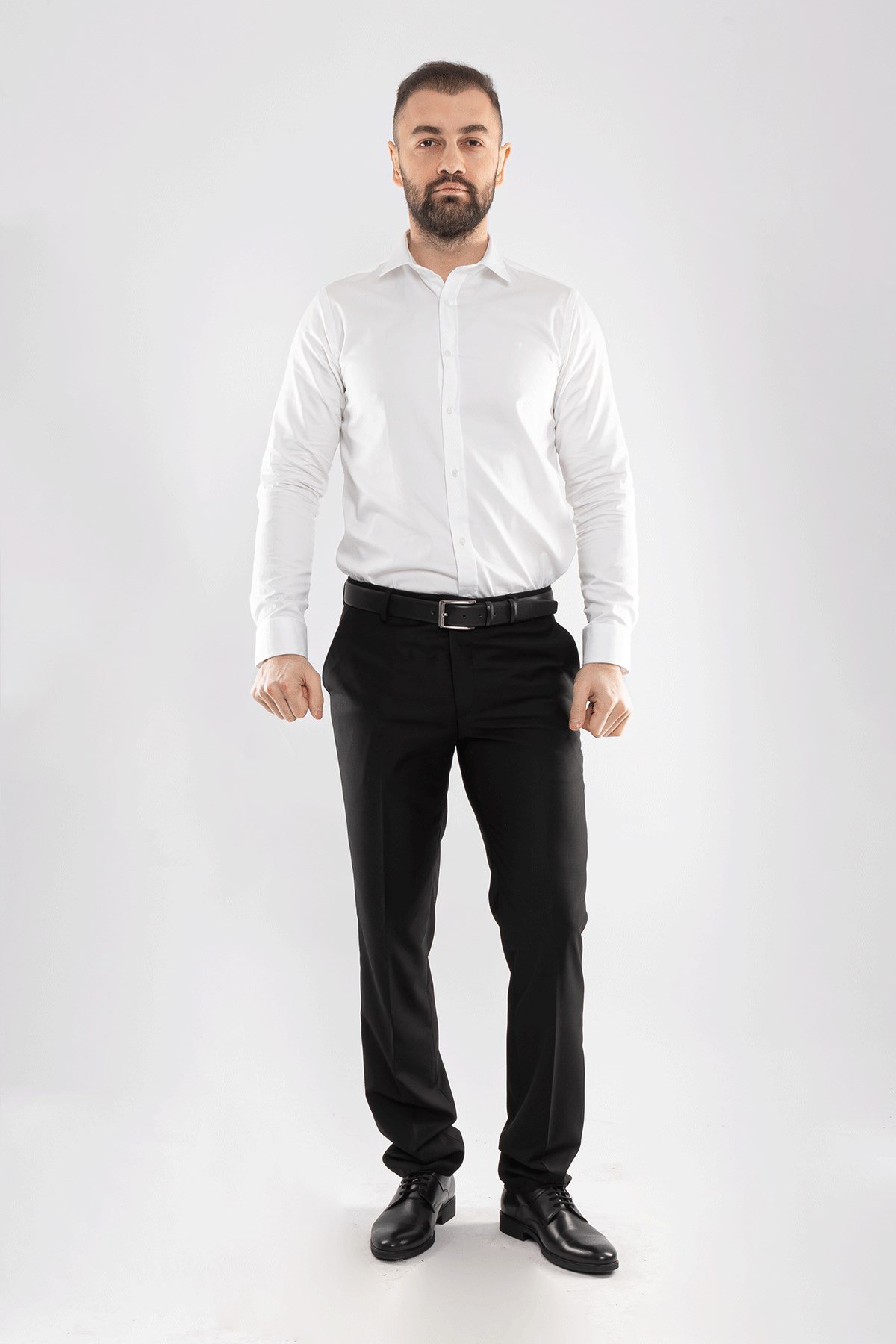 375S Pamuk SlimFit Uzun Kol Gömlek