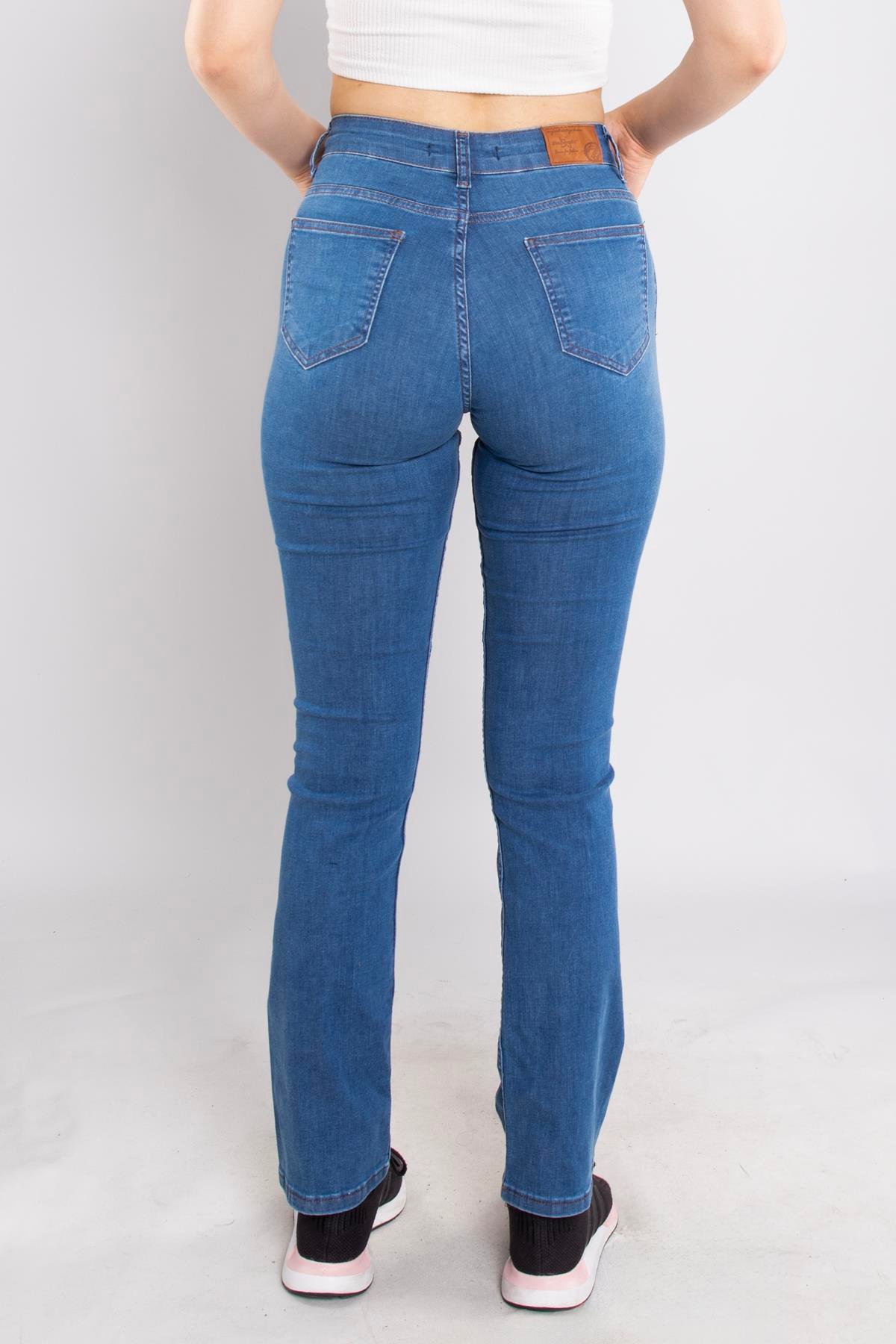 392 Vega Yarım İspanyol Paça Kadın Kot Pantolon