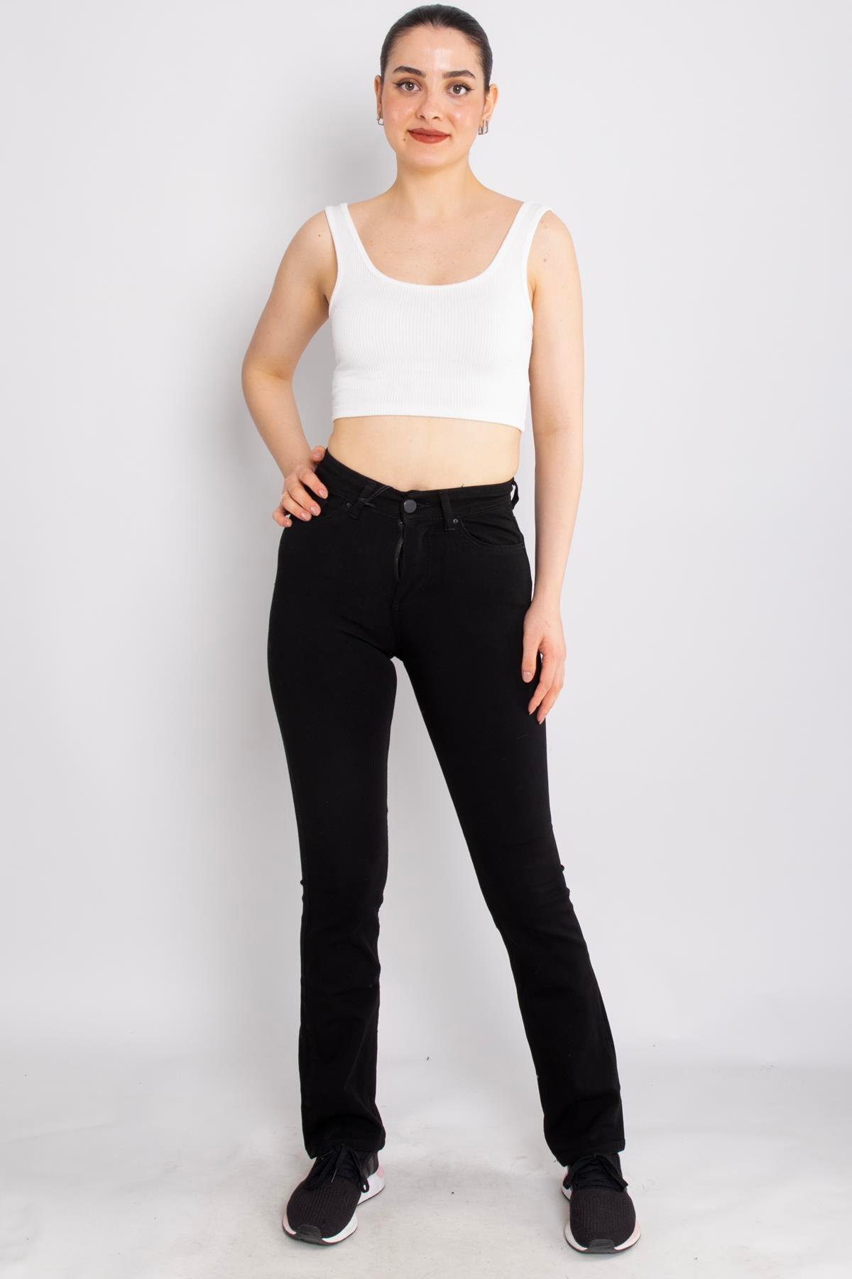 392 Vega Yarım İspanyol Paça Kadın Kot Pantolon