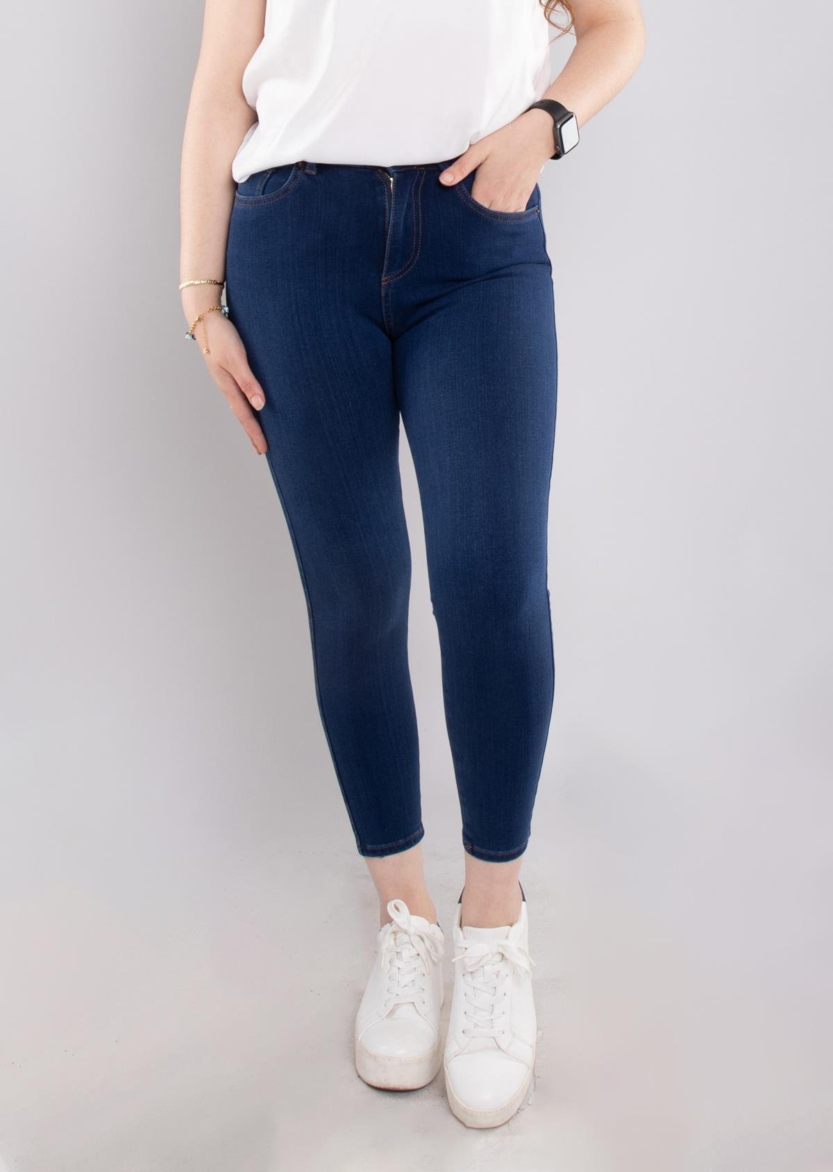 409 Büyük Beden Narnia Yüksek Bel Kadın Pantolon