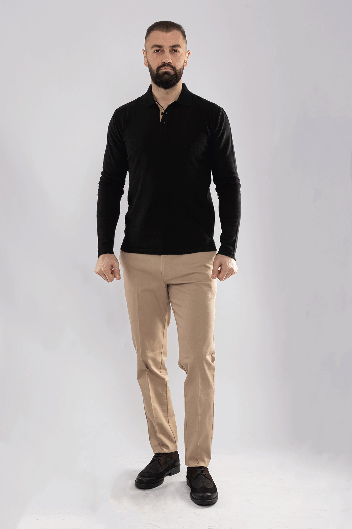 42284 Regular Fit Kanvas Pamuklu Pantolon