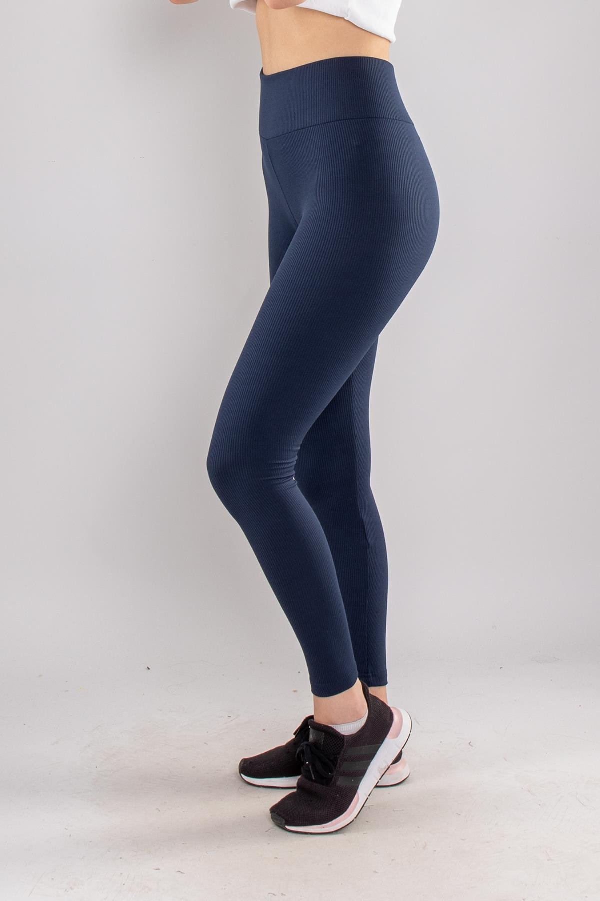 4279 İçi Şardonlu Kaşkorse Fitilli Tayt