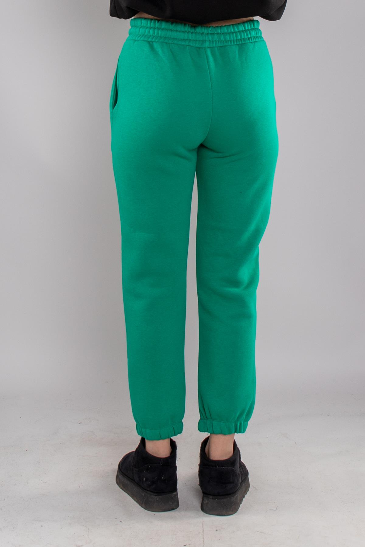 5132 Beli İpli Paça Lastikli İçi Şardonlu Eşofman