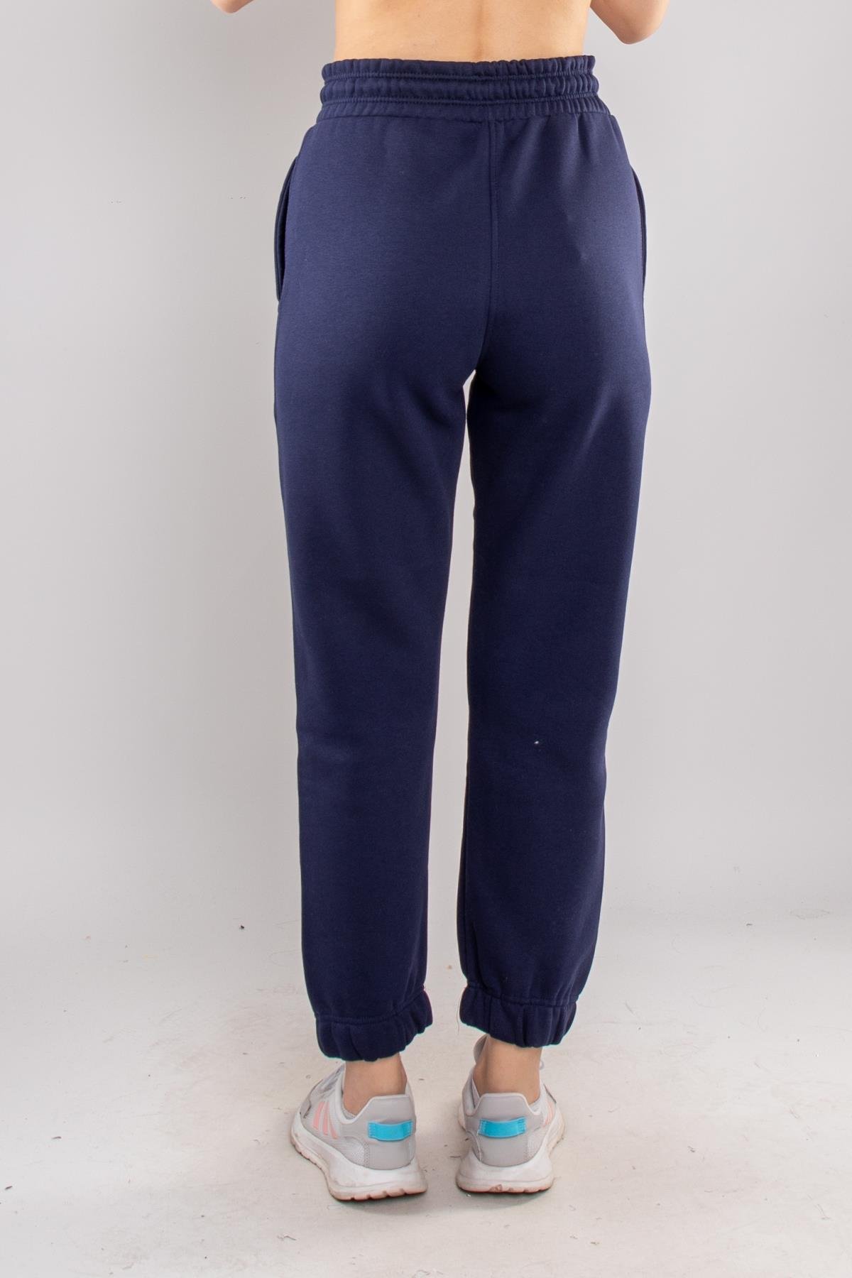 5132 Beli İpli Paça Lastikli İçi Şardonlu Eşofman