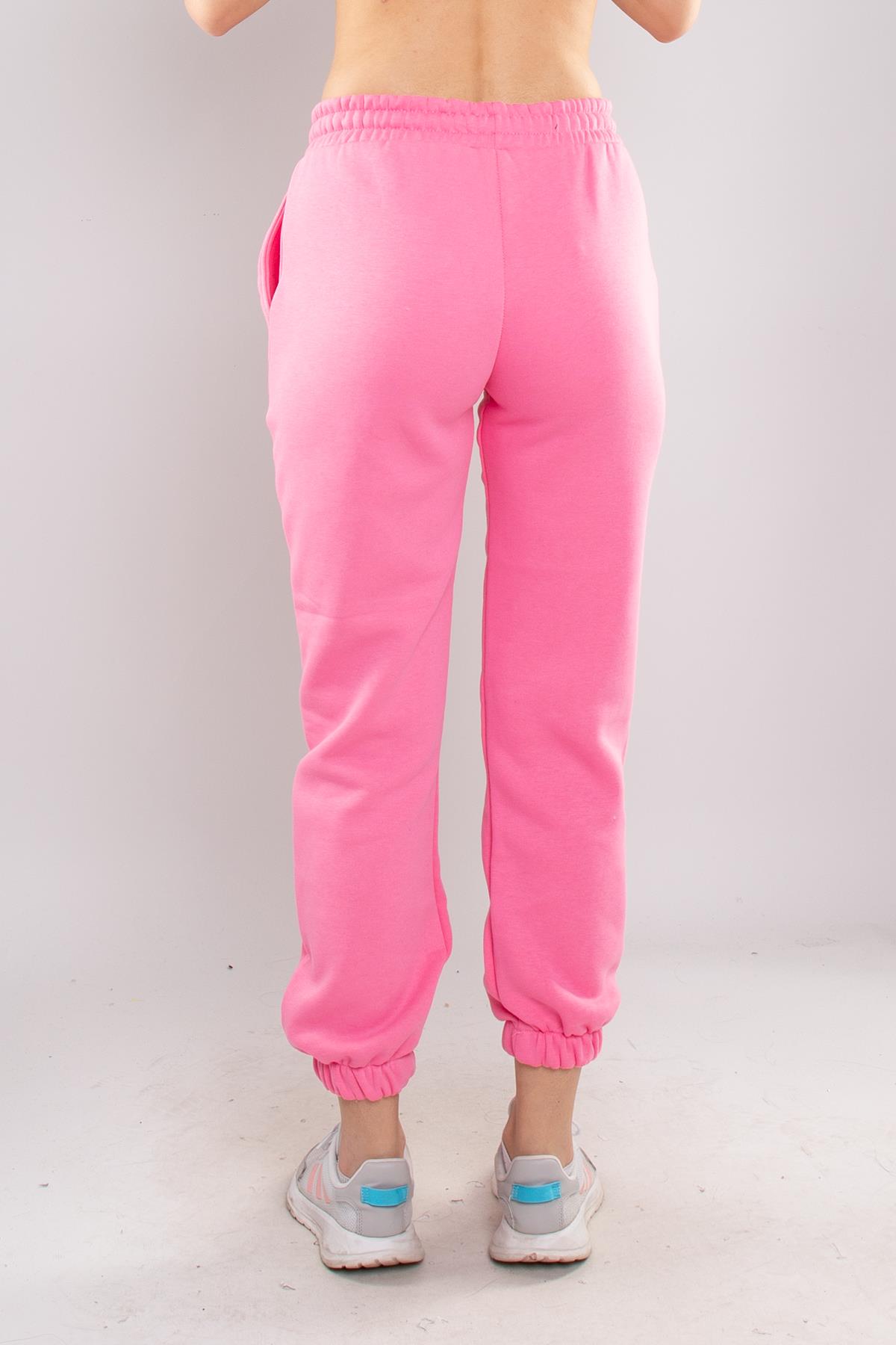 5132 Beli İpli Paça Lastikli İçi Şardonlu Eşofman