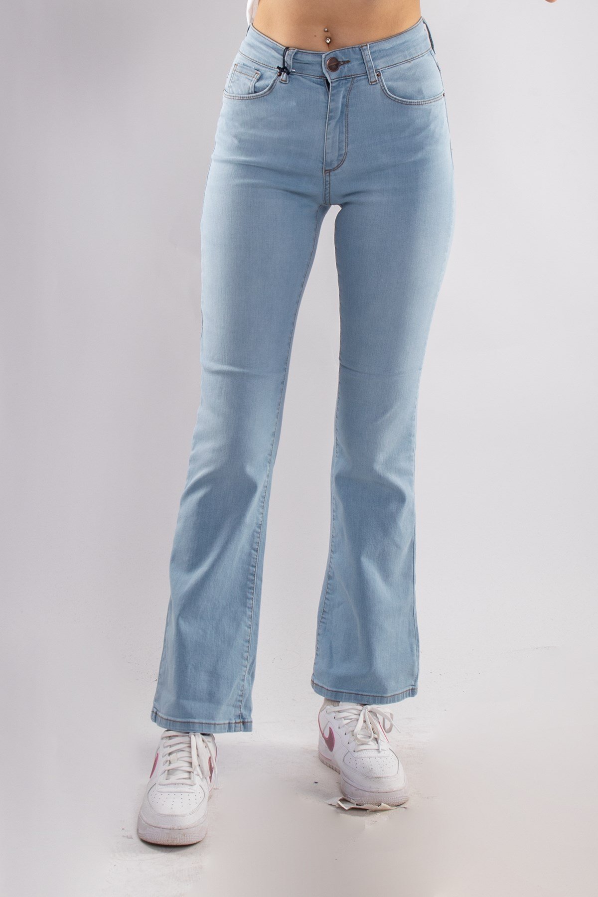 639 İspanyol Paça Lale Kadın Kot Pantolon