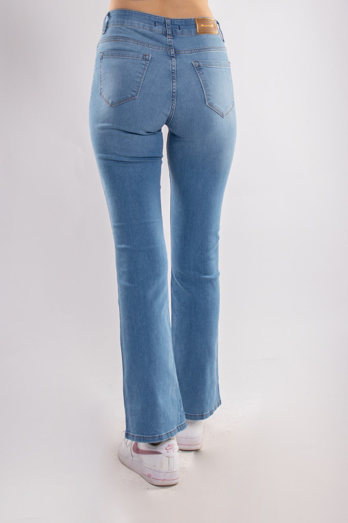 639 İspanyol Paça Lale Kadın Kot Pantolon