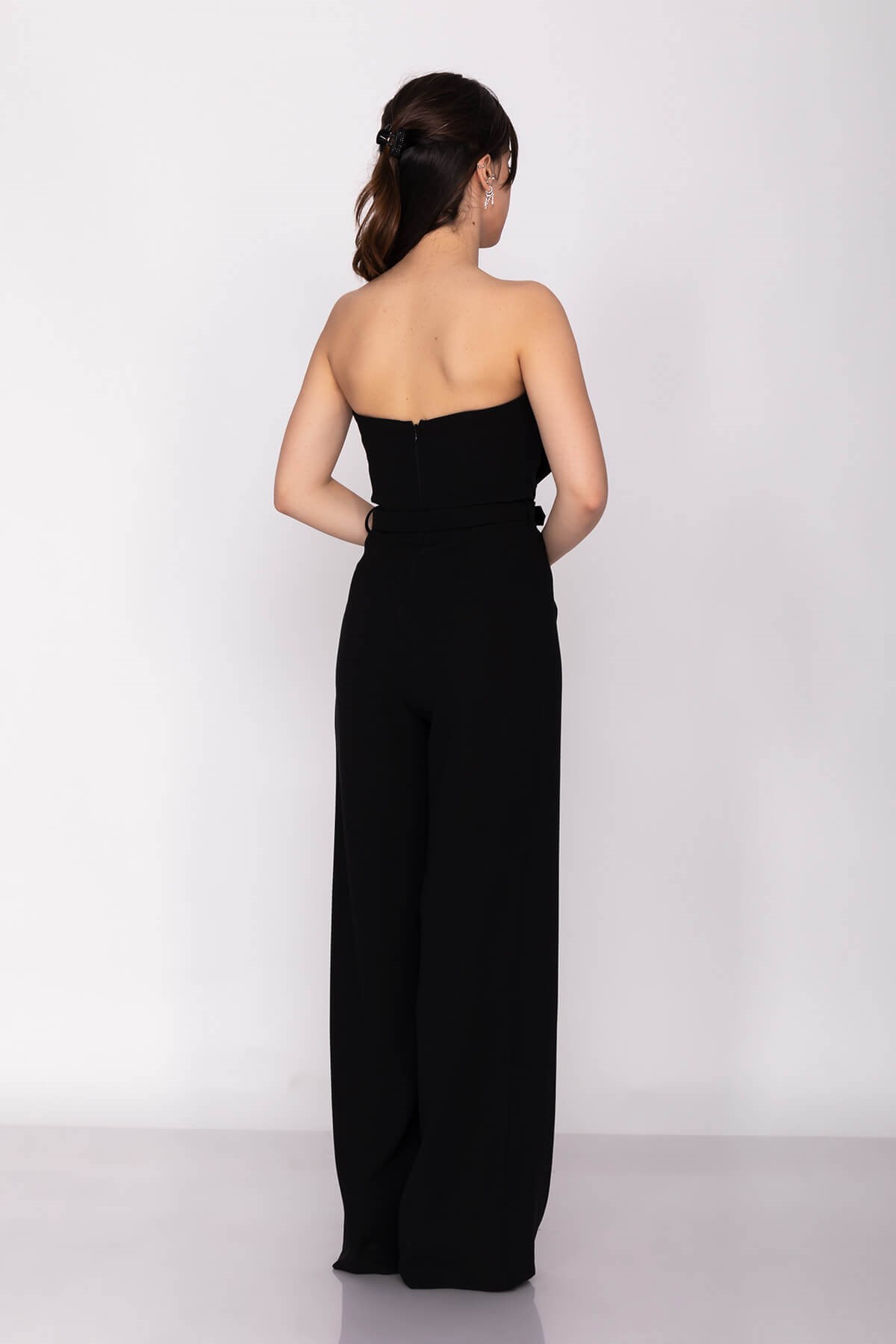 70116 Kemerli Straplez Krep Tulum