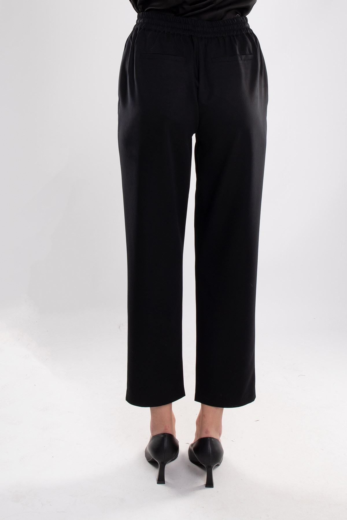 70423 Beli Lastikli Yandan Cepli Viscon Pantolon