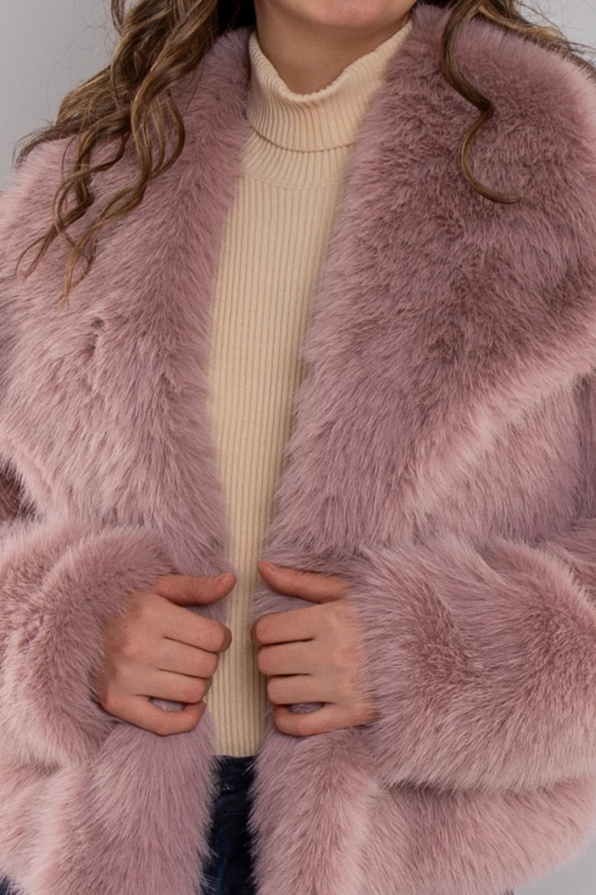 7050 ZR Şalyaka Kürklü Ceket