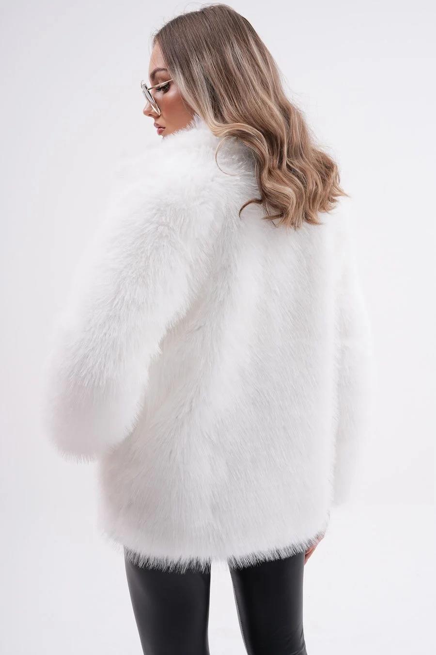 7060 ZR Ceket Yaka Kısa Kürklü Ceket