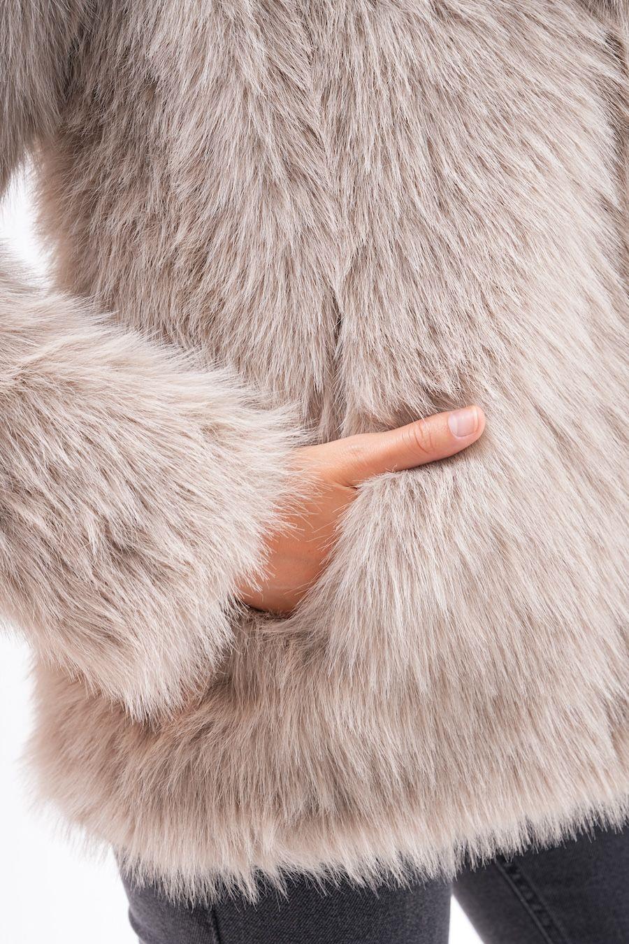 7060 ZR Ceket Yaka Kısa Kürklü Ceket