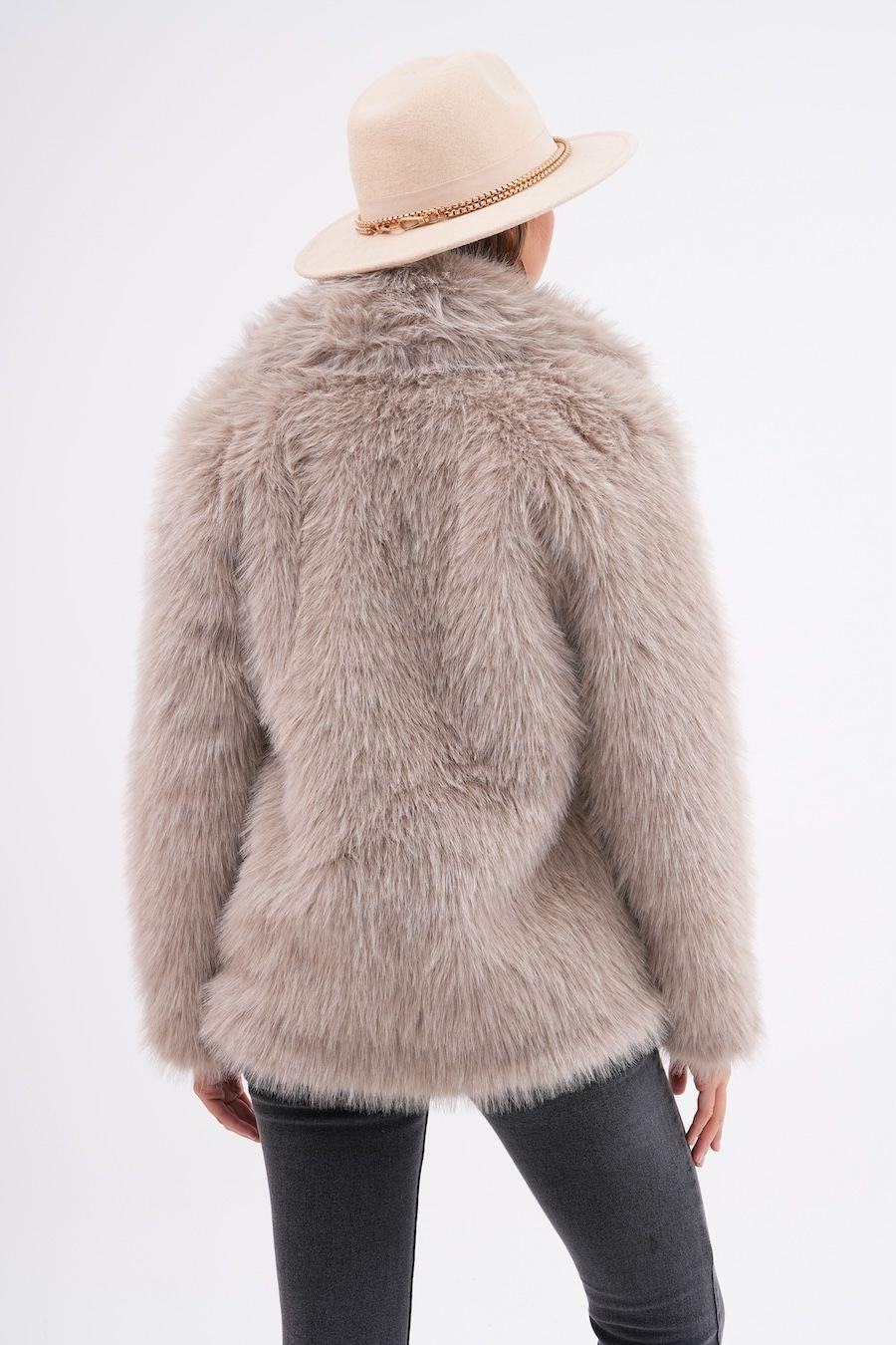 7060 ZR Ceket Yaka Kısa Kürklü Ceket