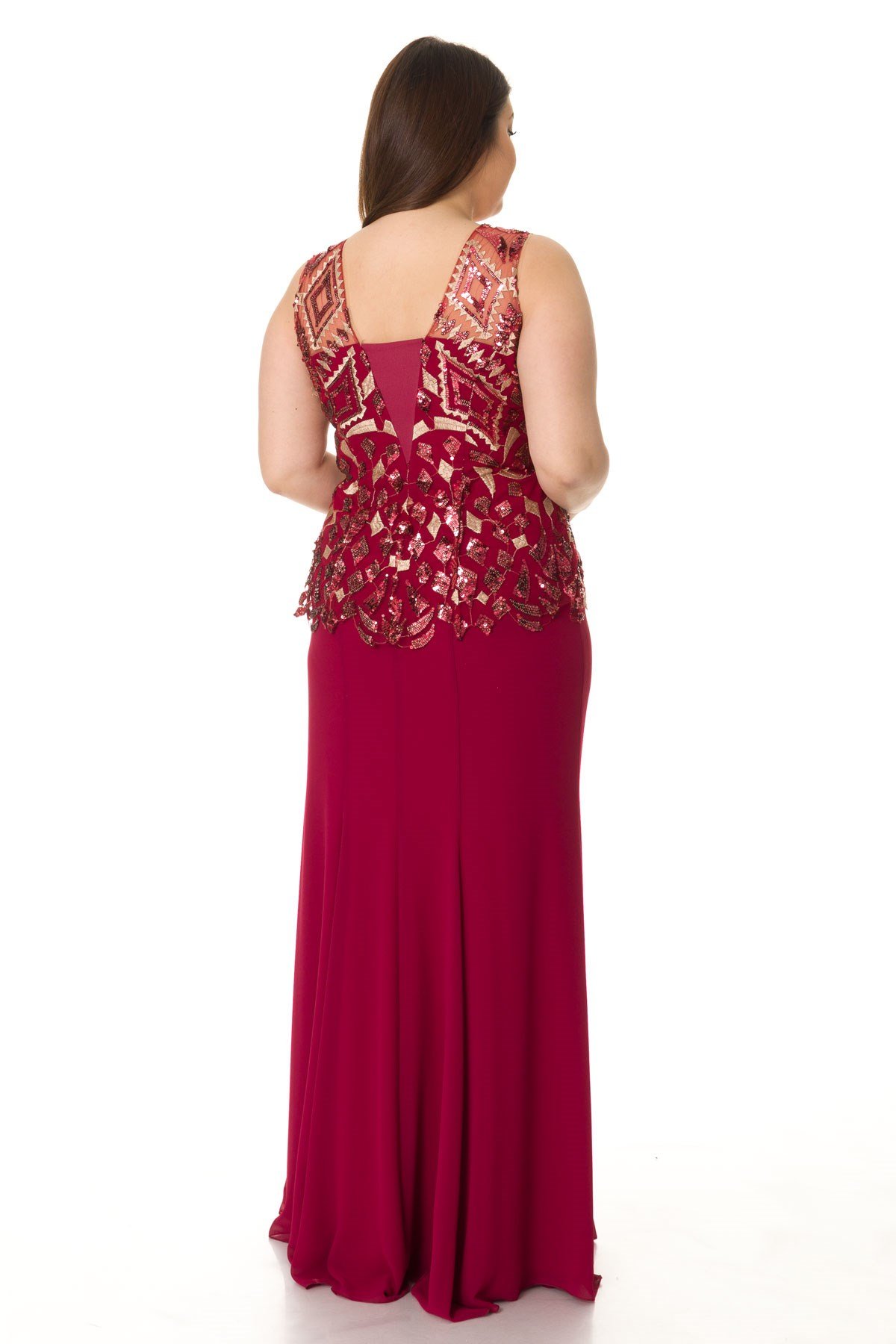 7096 BB UZUN ELBİSE