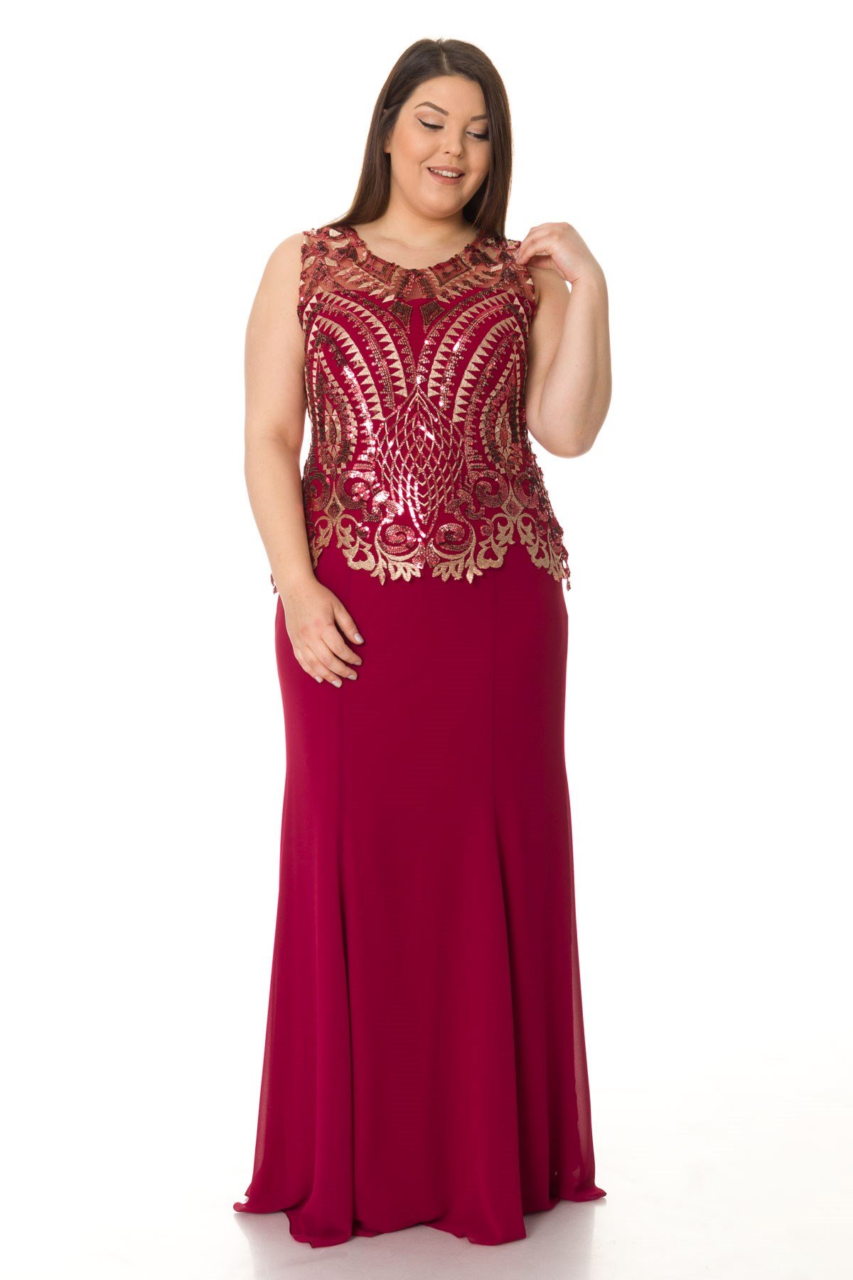 7096 BB UZUN ELBİSE