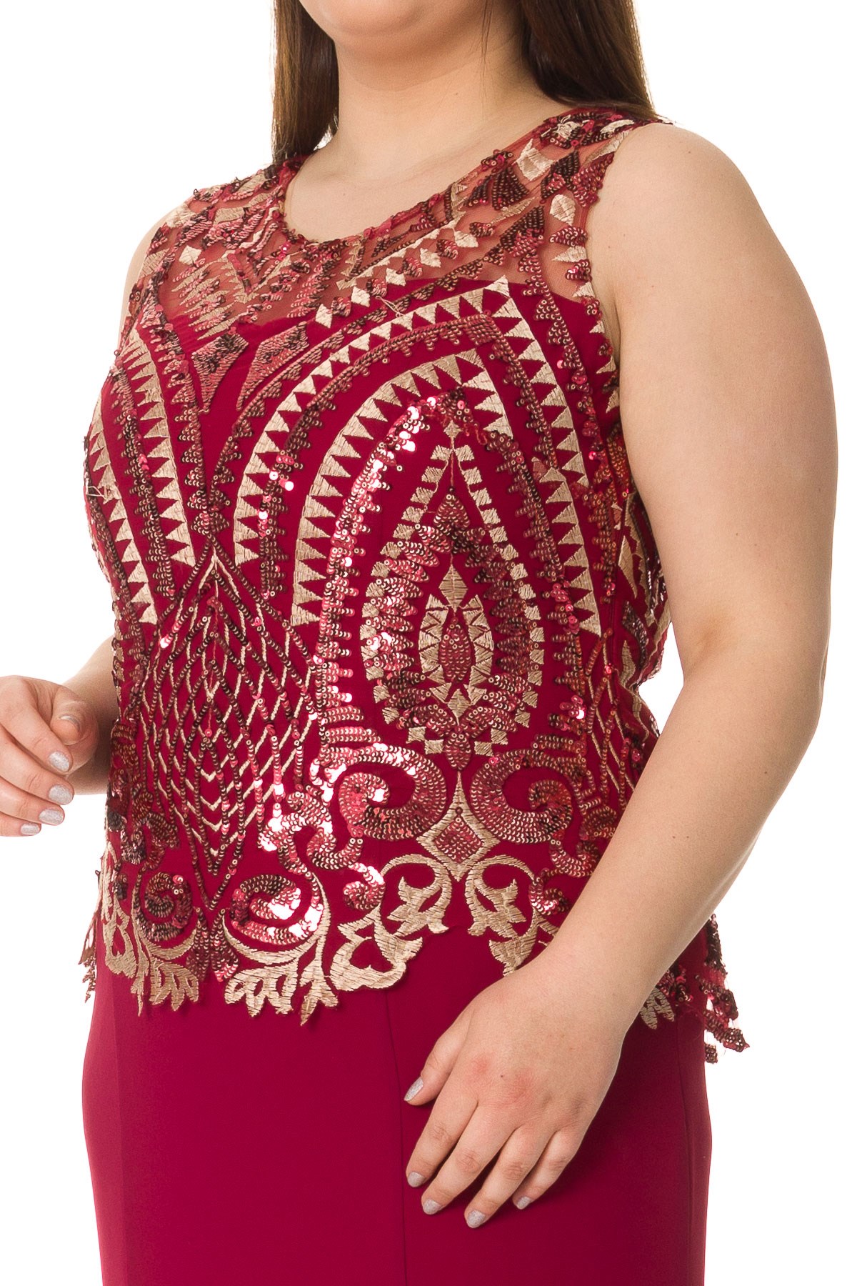 7096 BB UZUN ELBİSE