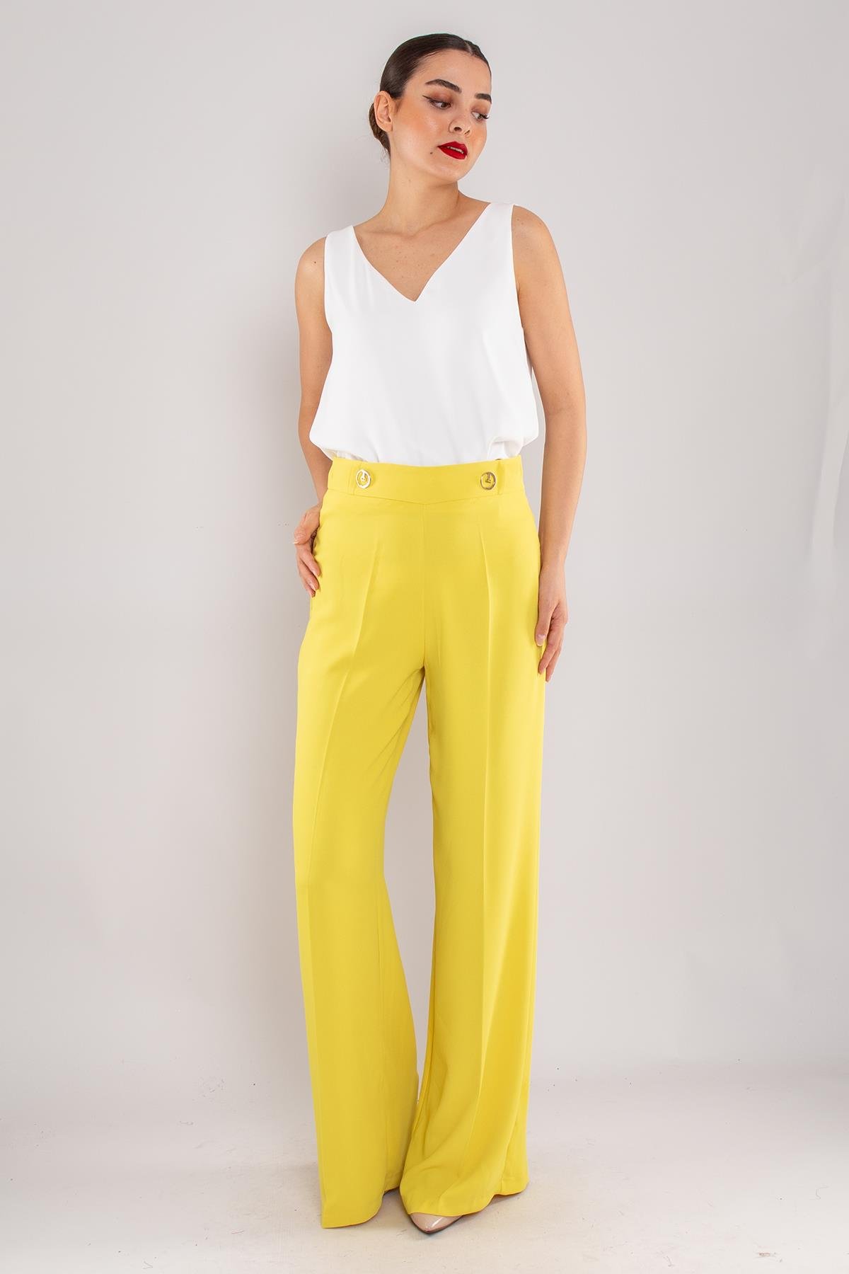 7512 Bol Paça Krep Pantolon