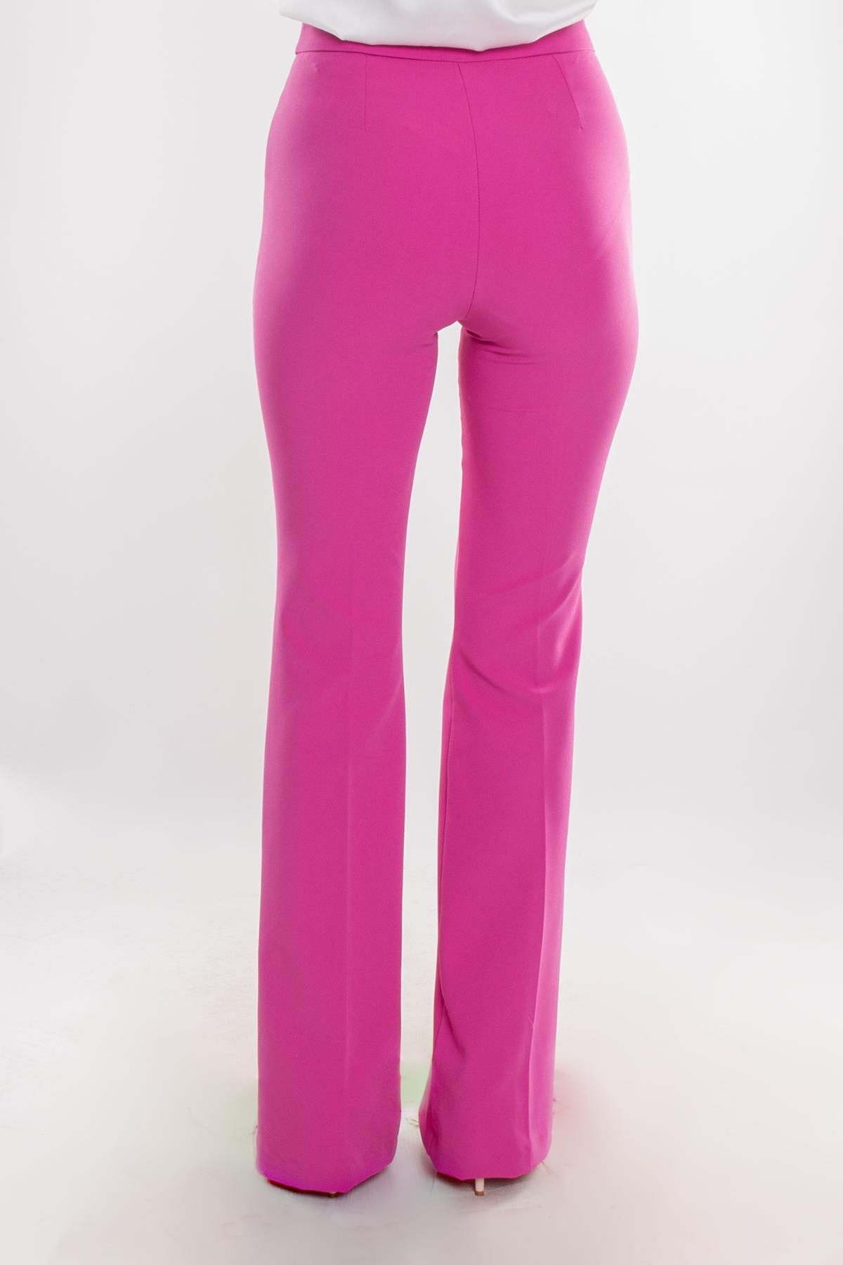 7673 İspanyol Paça Kadın Krep Pantolon