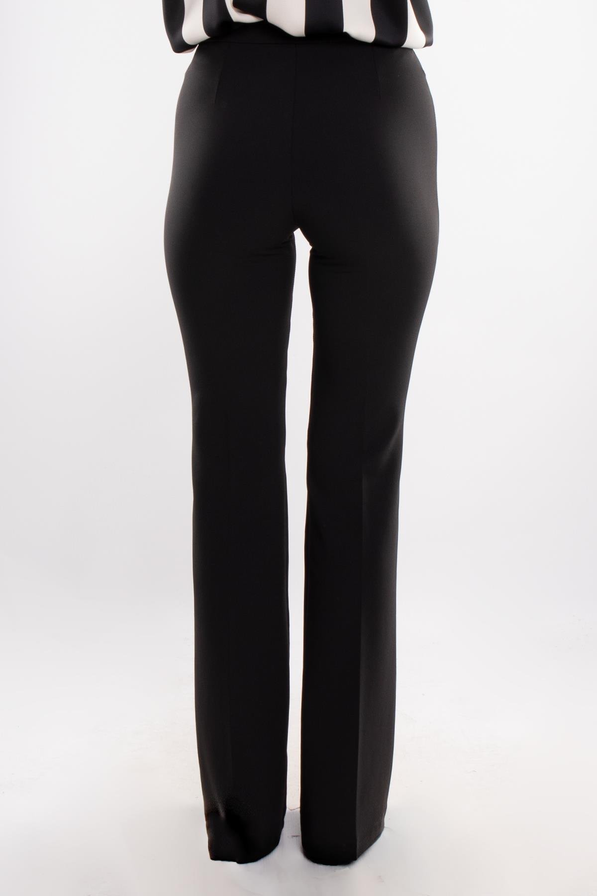 7673 İspanyol Paça Kadın Krep Pantolon