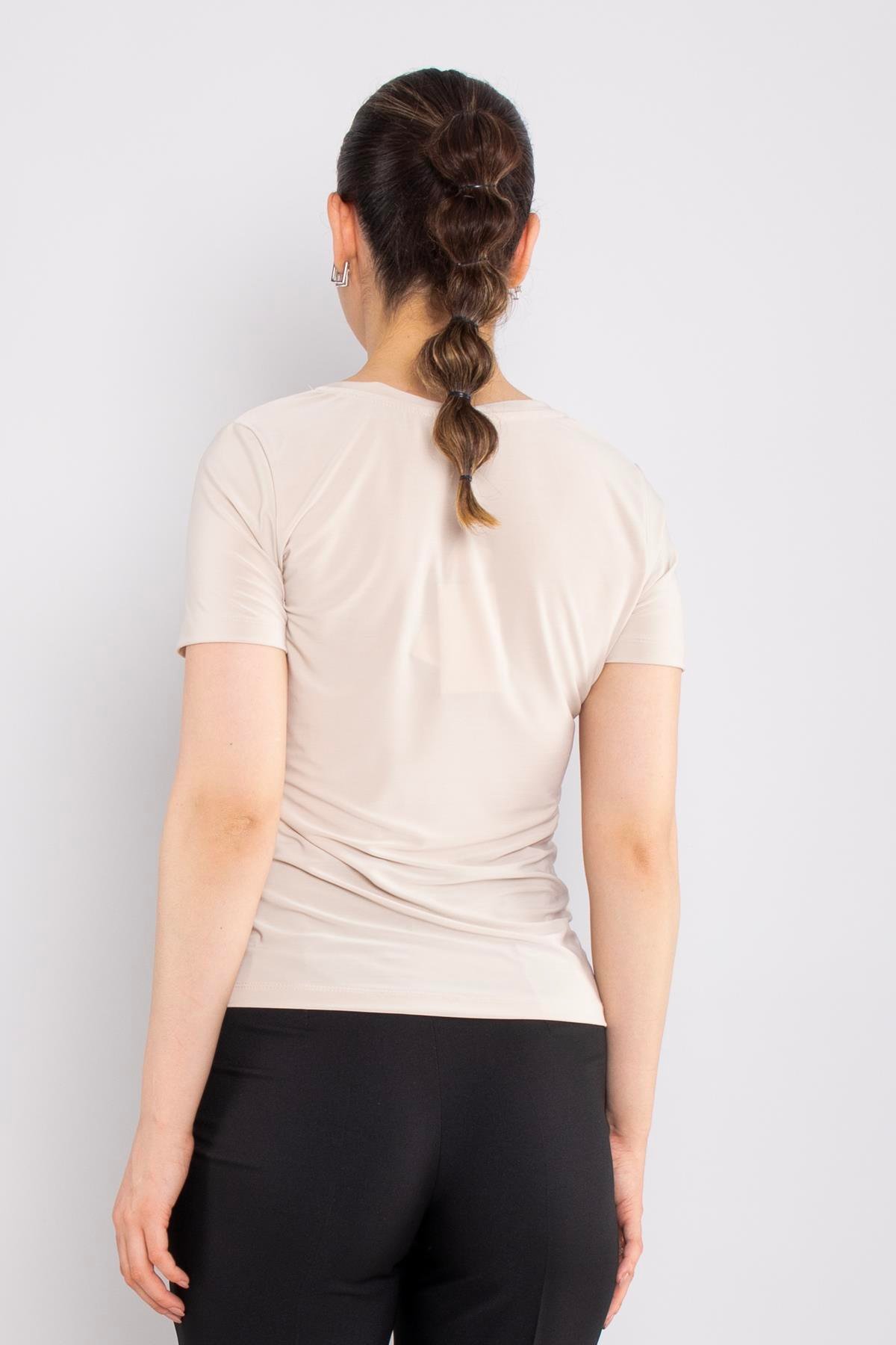 81942 Vyaka Kısa Kol Likralı Tshirt