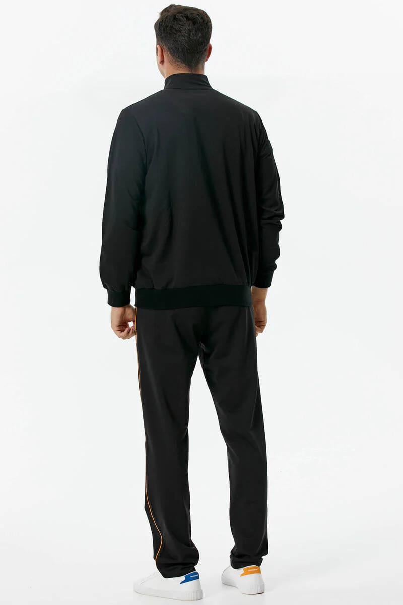 84319 Pamuklu Fermuarlı Dik Yaka Erkek Eşofman Takım