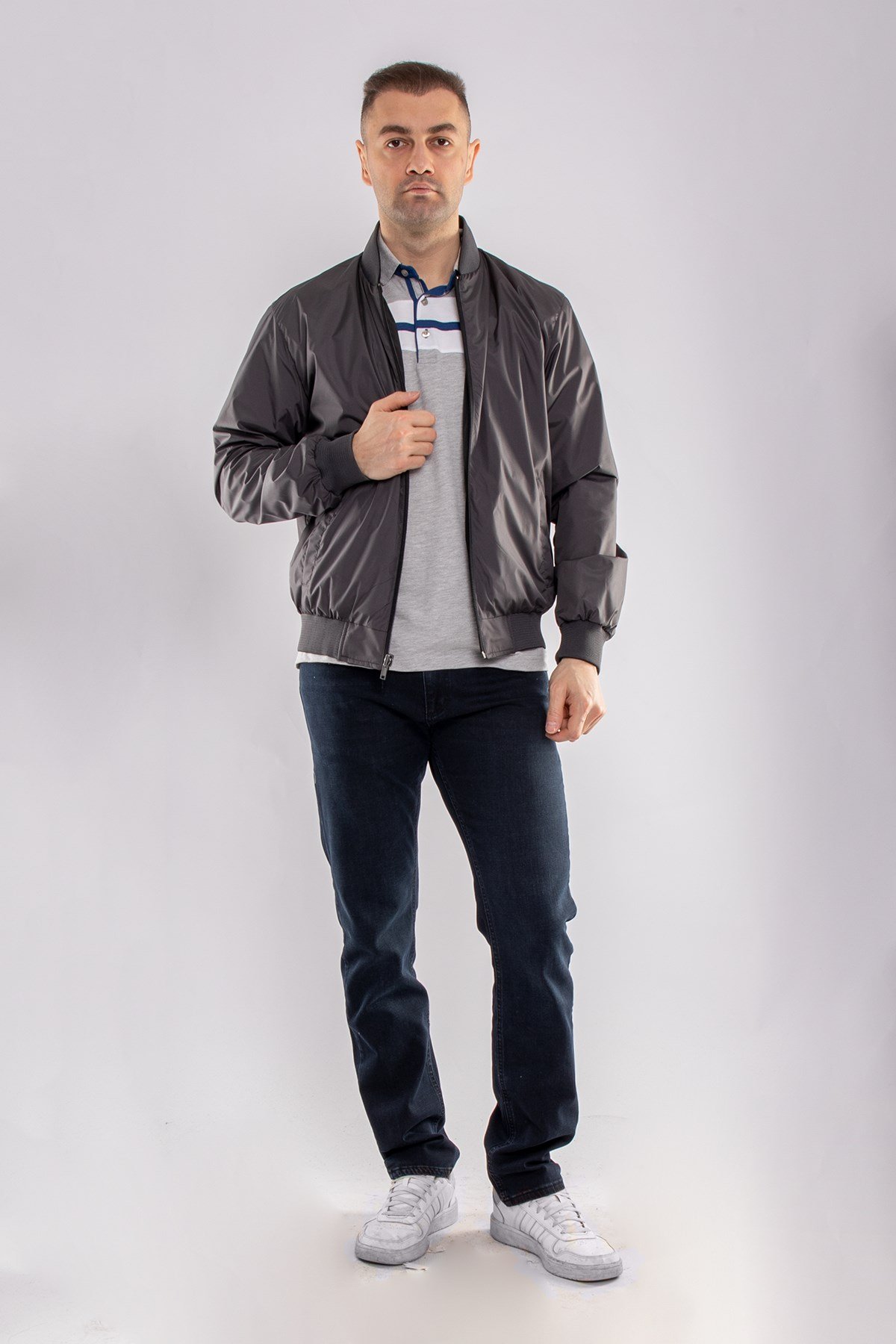 88319-276 Çift Taraflı Regular Fit Baharlık Erkek Mont