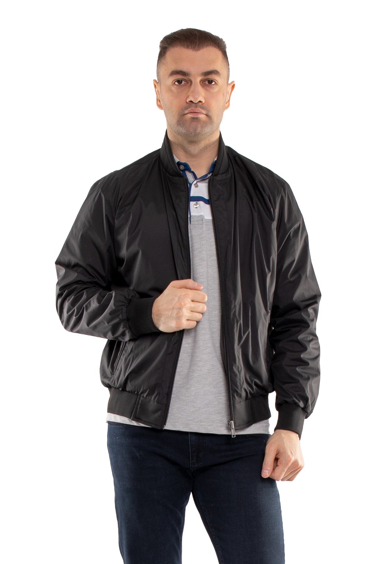 88319-276 Çift Taraflı Regular Fit Baharlık Erkek Mont