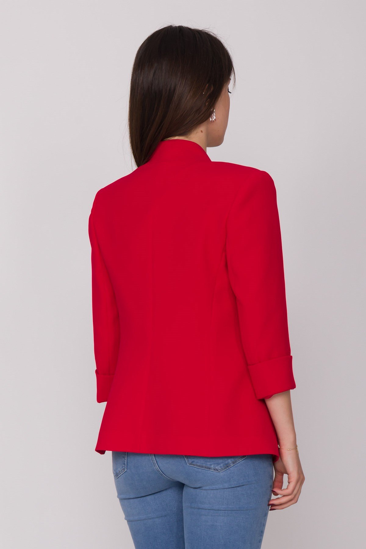 90179 KEDİ BROŞLU CEKET