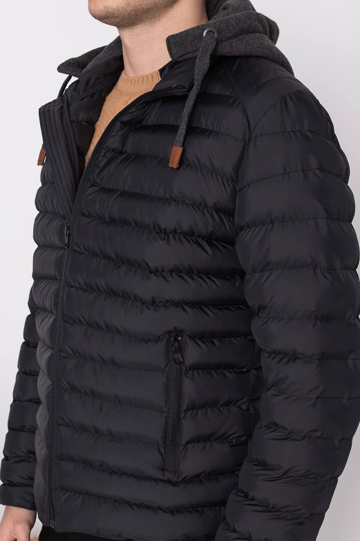 99247-205 Puffer RGfit Kapşonlu Spor Kaban