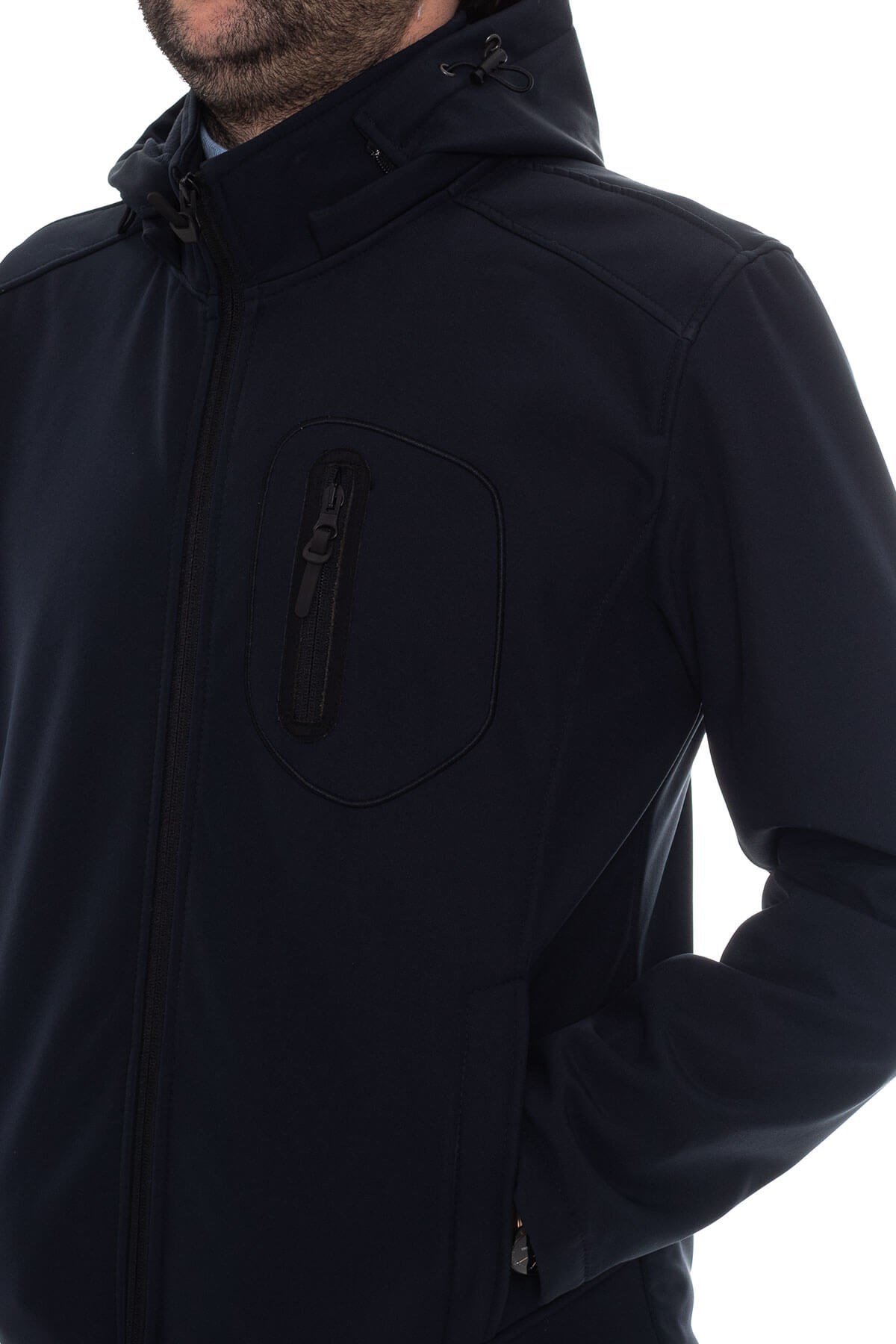 99330-231 Soft Shell RGfit Kapşonlu Kaban