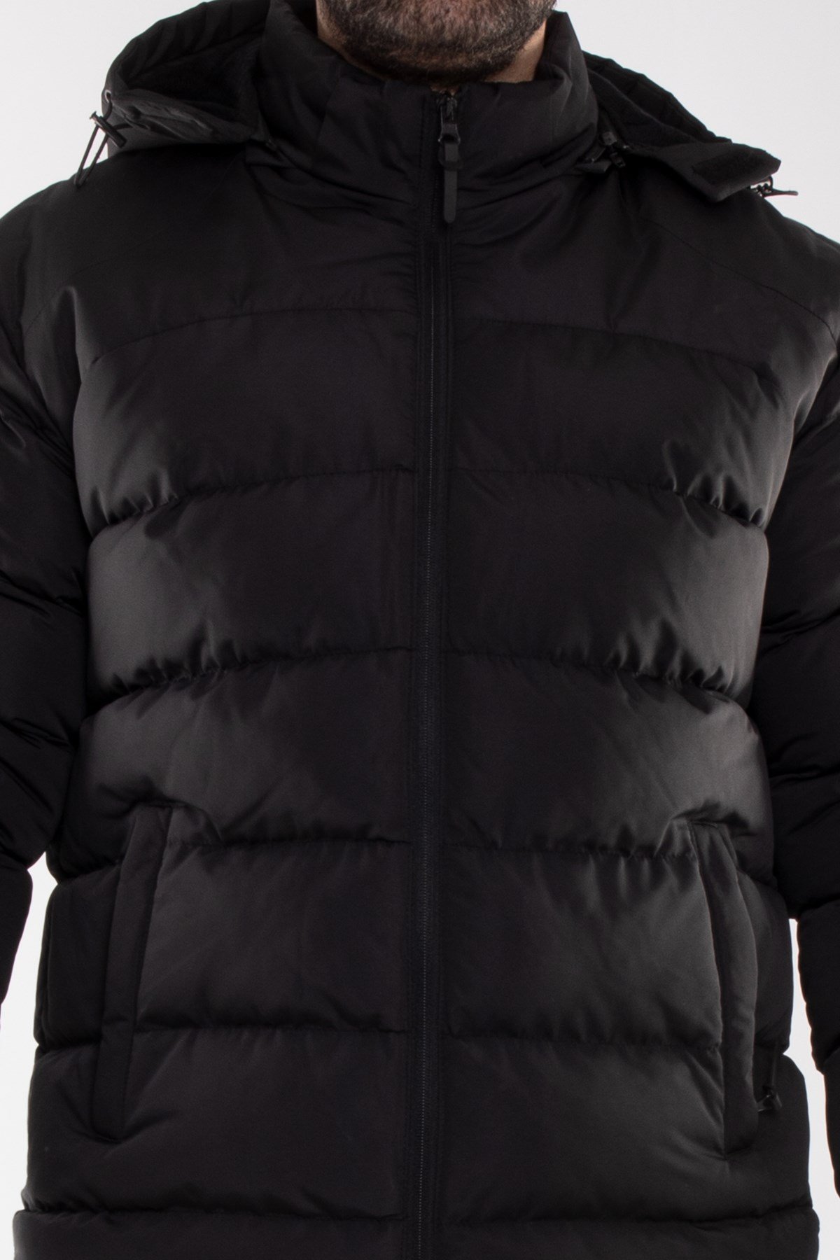 99476-299 RegularFit Kapşonlu Erkek Şişme Mont