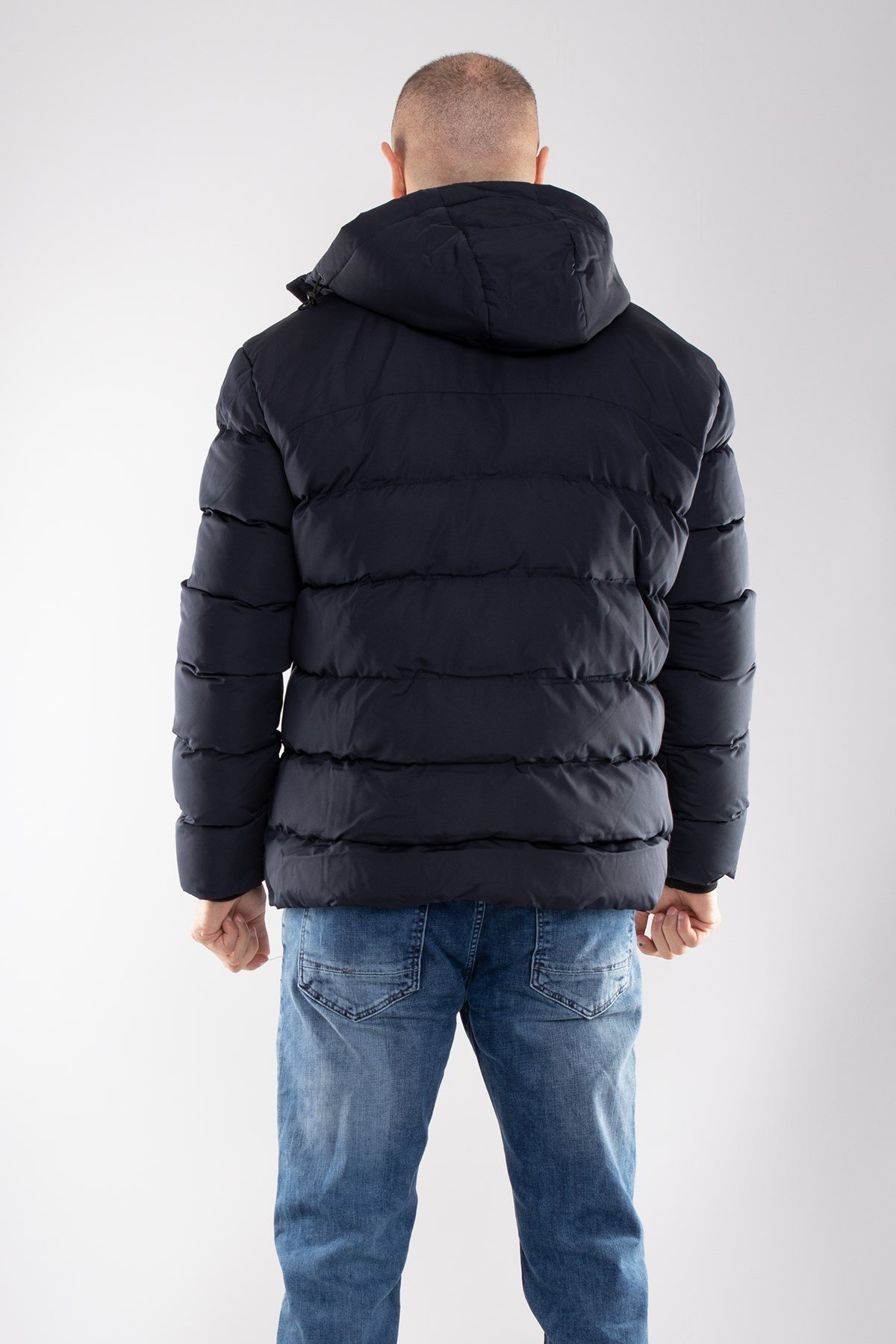 99476-299 RegularFit Kapşonlu Erkek Şişme Mont