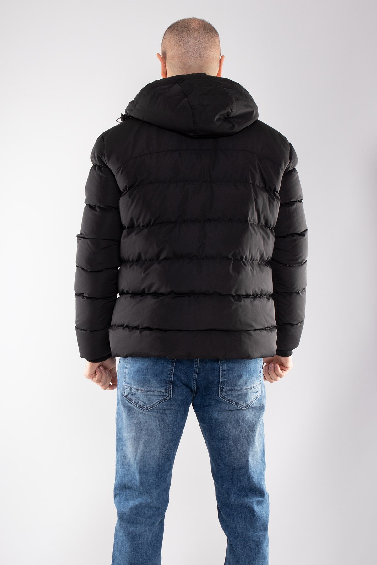 99476-299 RegularFit Kapşonlu Erkek Şişme Mont