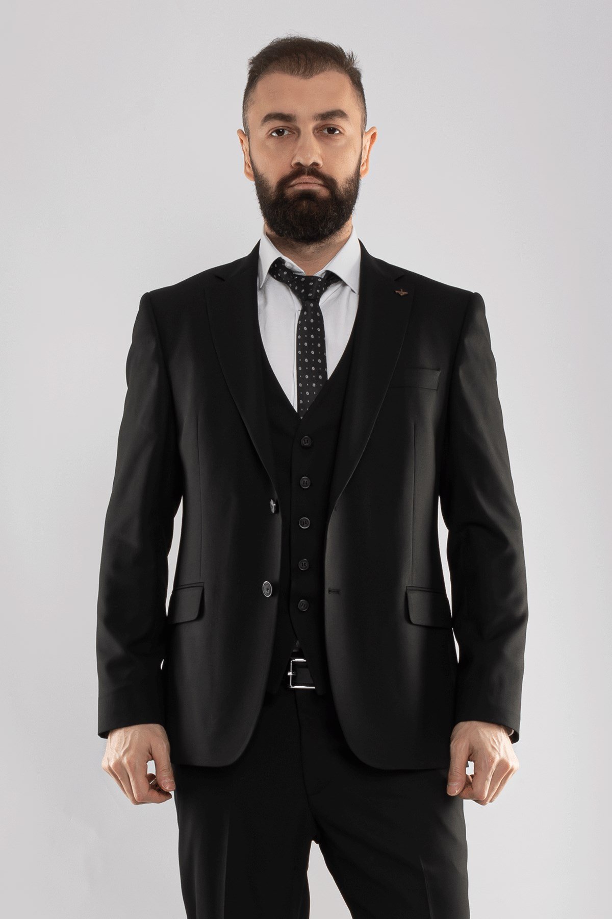 JK33KL02M002 Klasik 6Drop Yelekli Takım Elbise