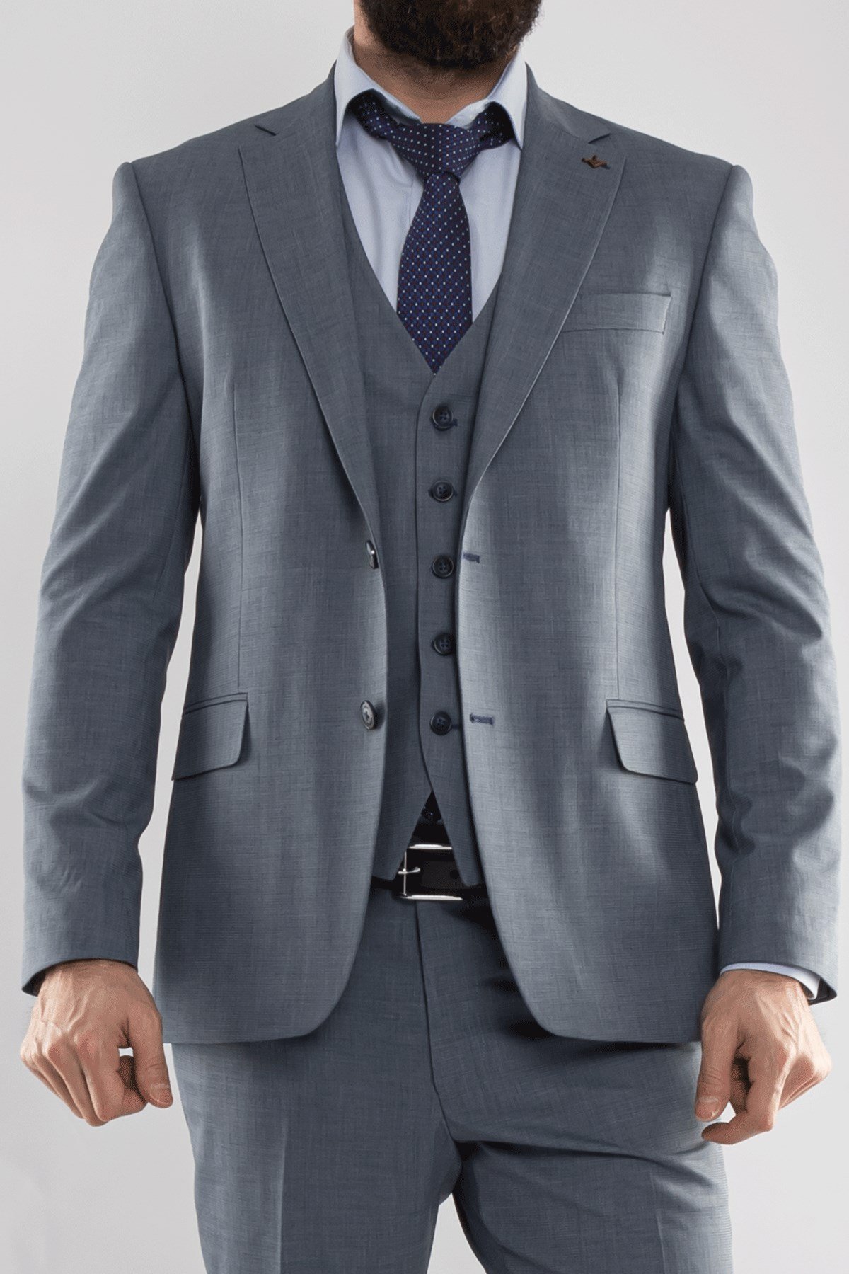 JK33KL02M002 Klasik 6Drop Yelekli Takım Elbise