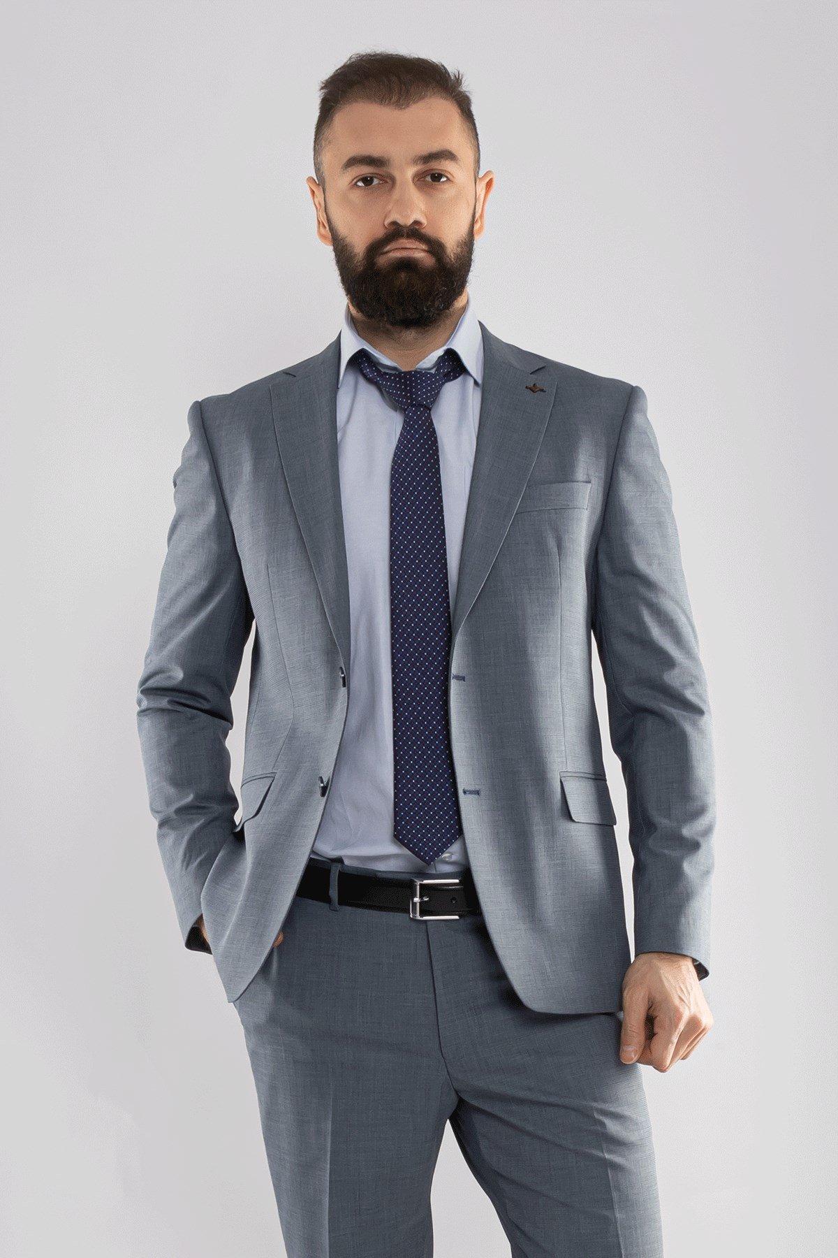 JK33KL02M002 Klasik 6Drop Yelekli Takım Elbise