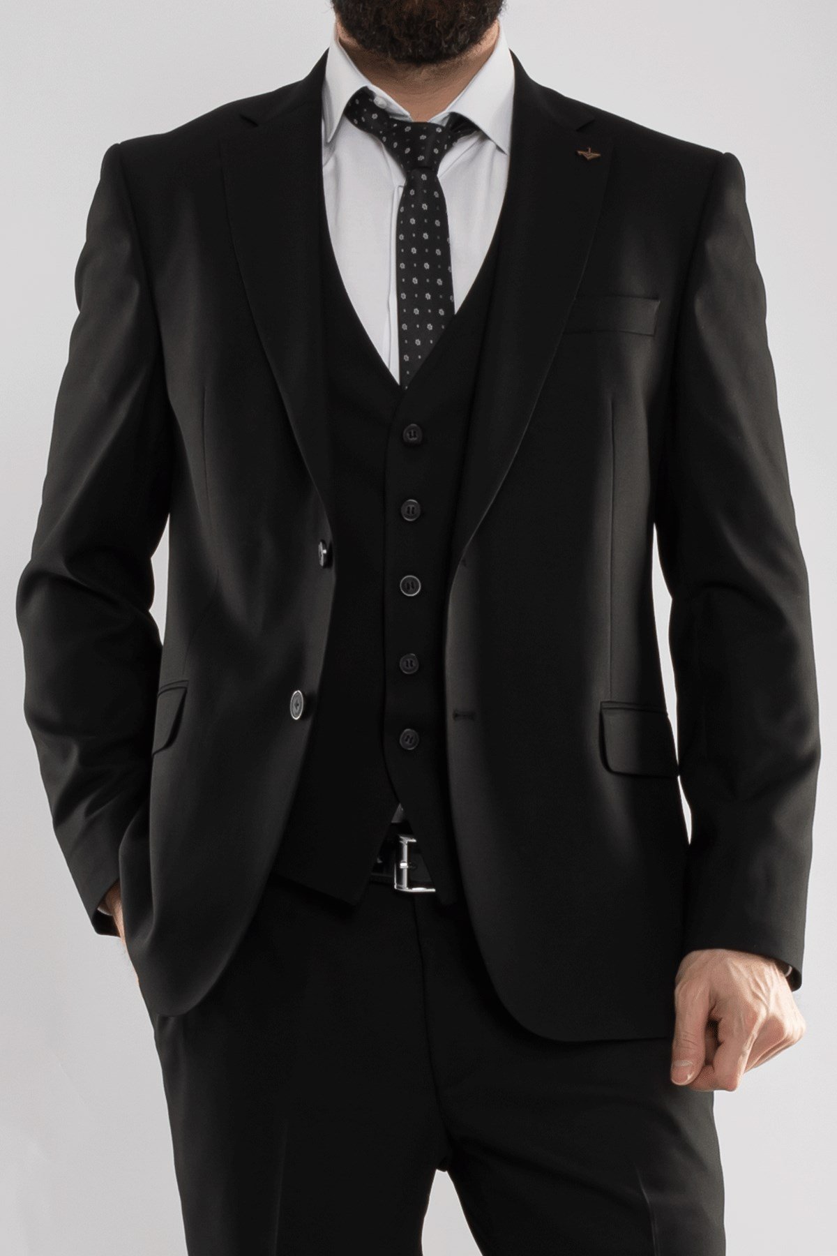 JK33KL02M002 Klasik 6Drop Yelekli Takım Elbise