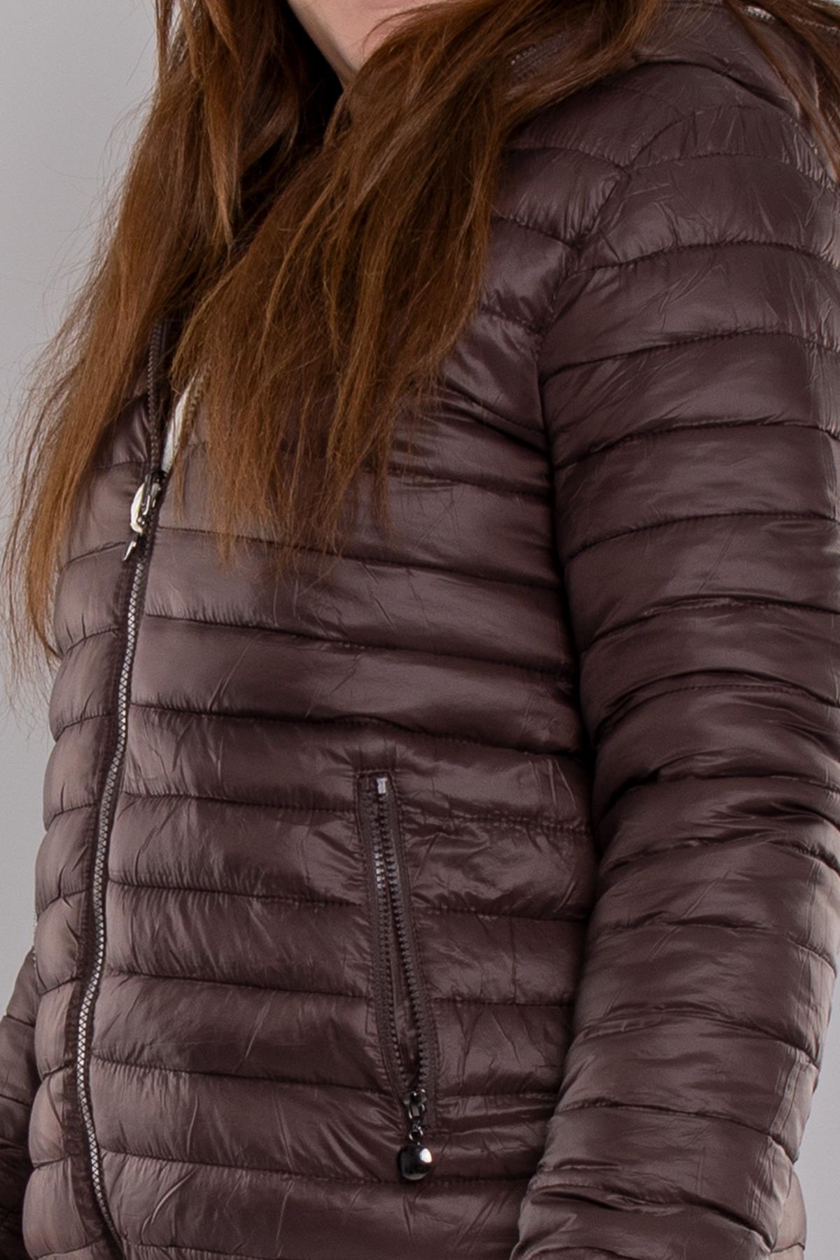 P3 6002 Çift Taraflı İçi Kürklü Kapüşonlu Mont